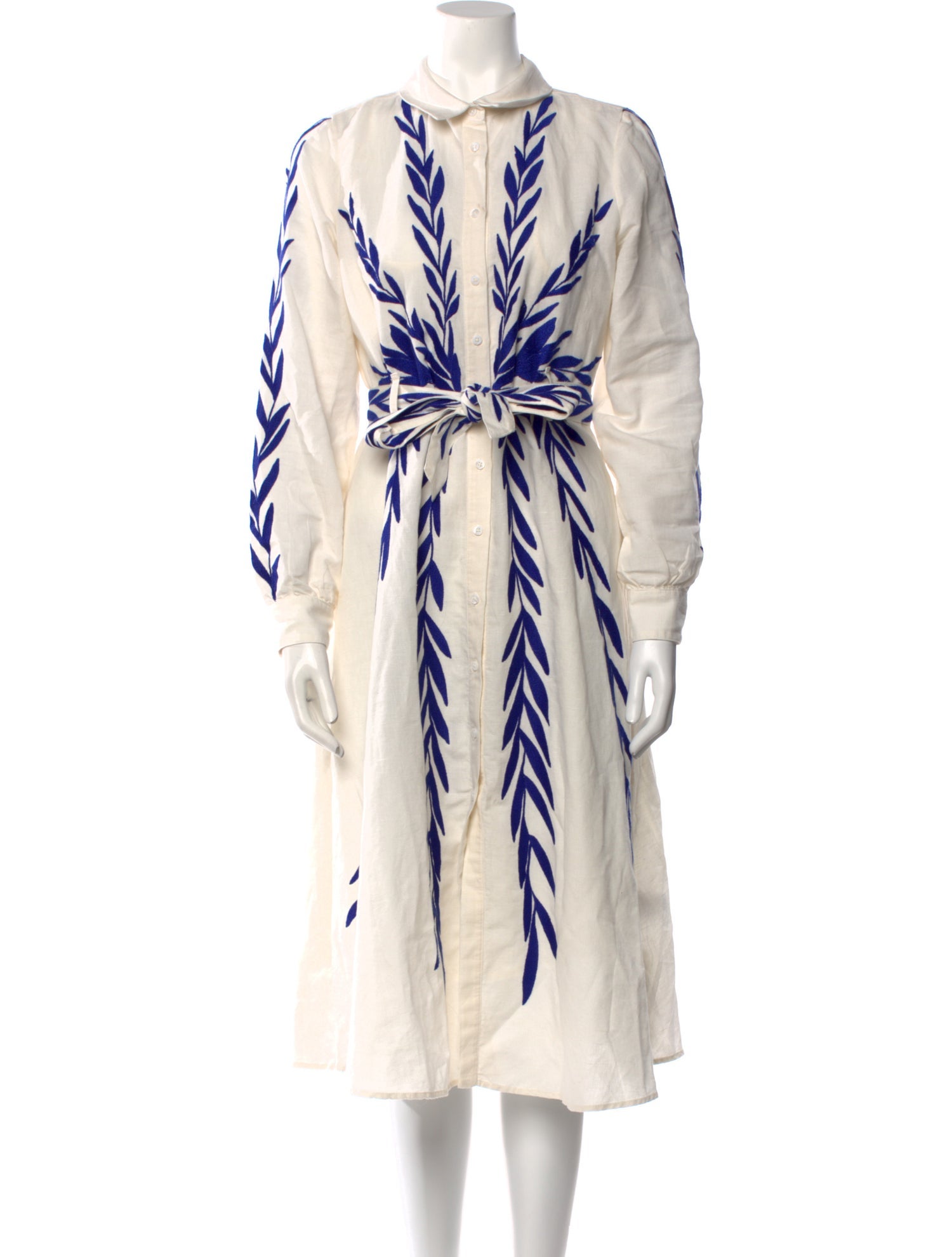 Sézane Printed Midi Length Dress