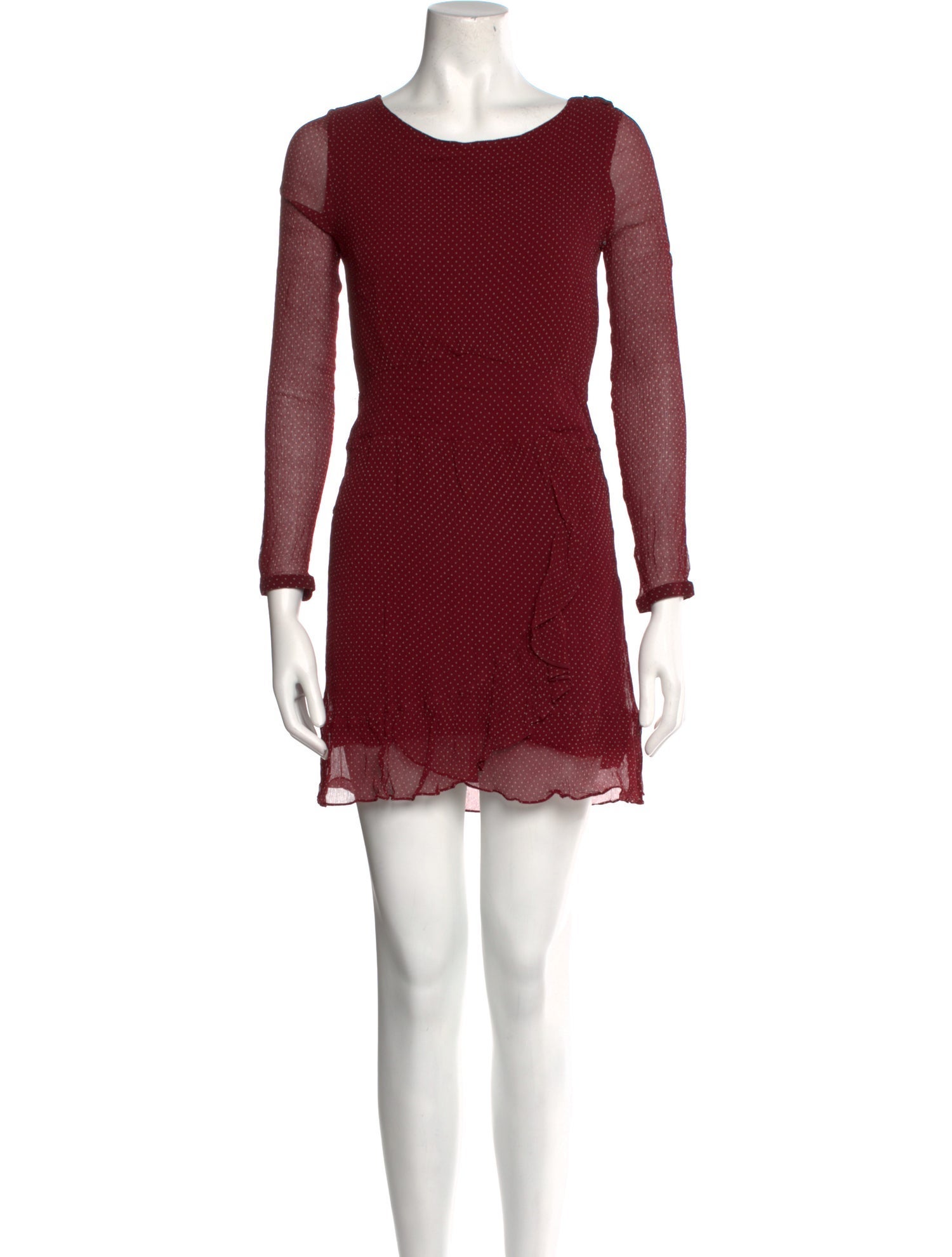 Sézane Silk Mini Dress