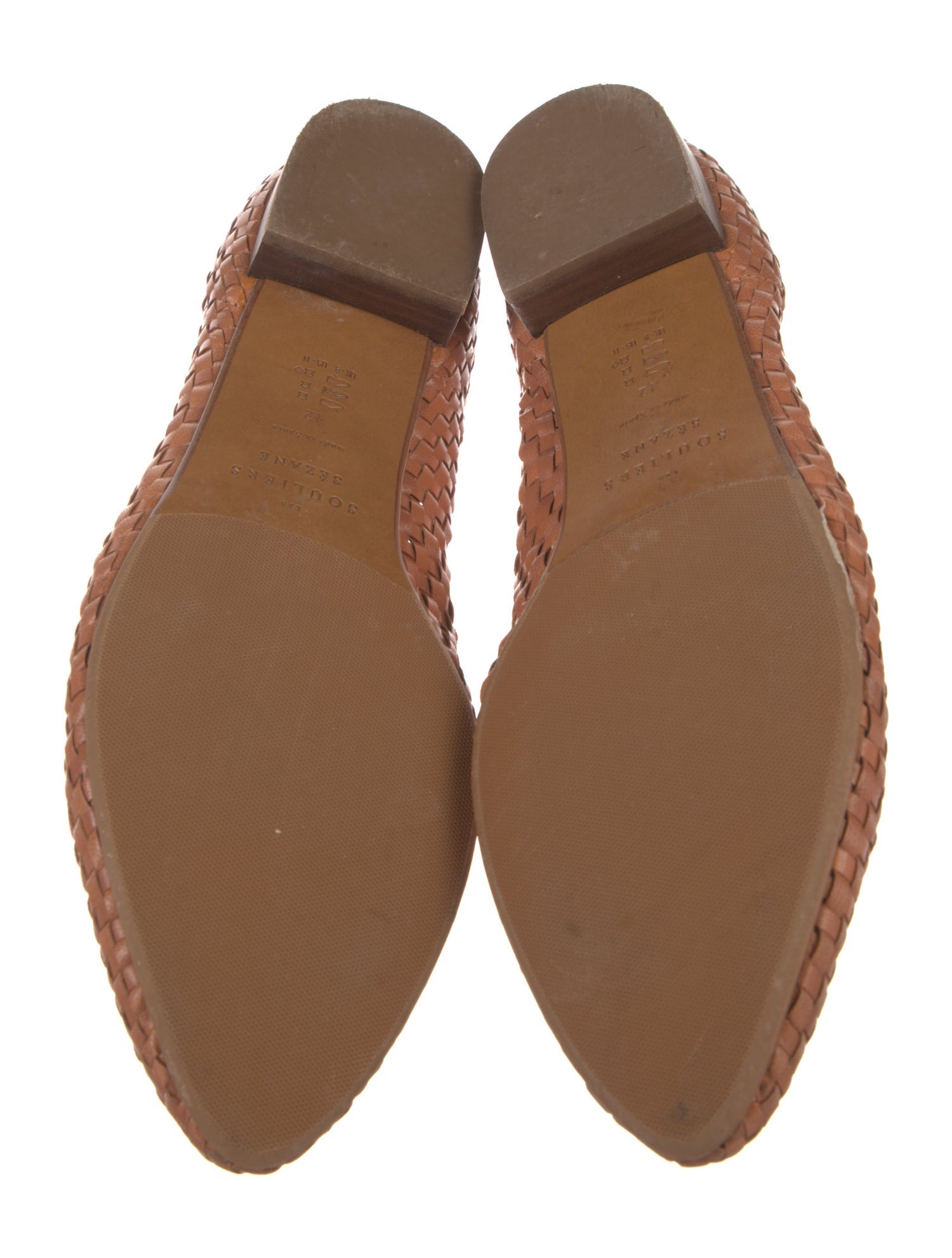 Sézane Leather Flats
