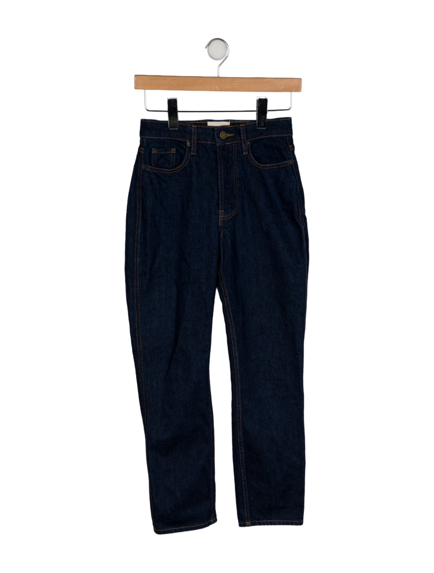Sézane Mid-Rise Straight Leg Jeans