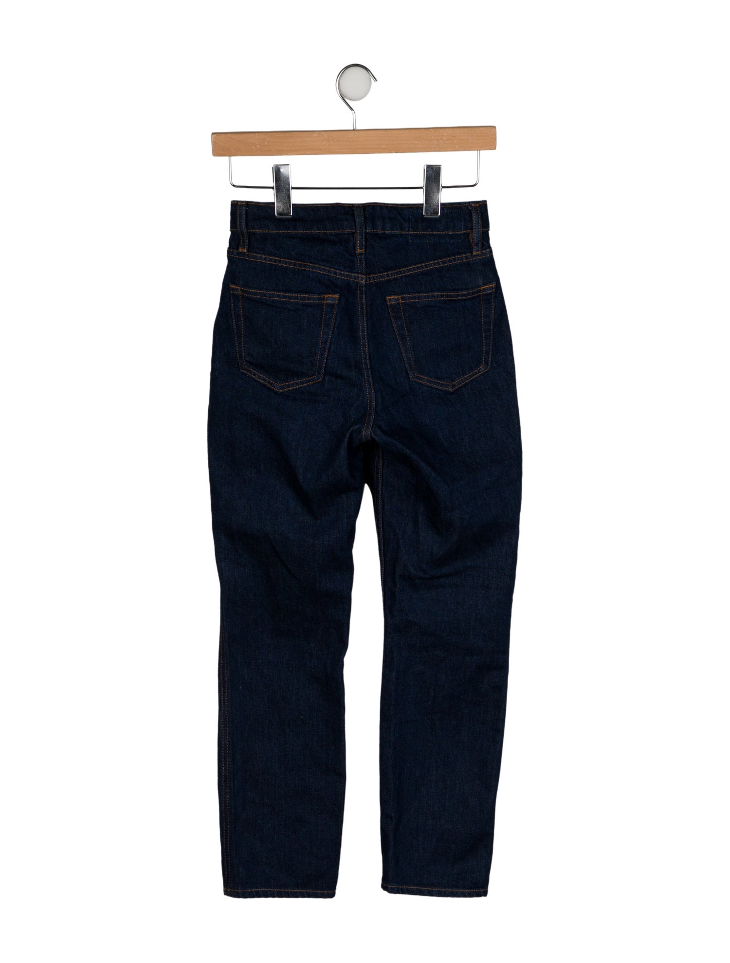 Sézane Mid-Rise Straight Leg Jeans