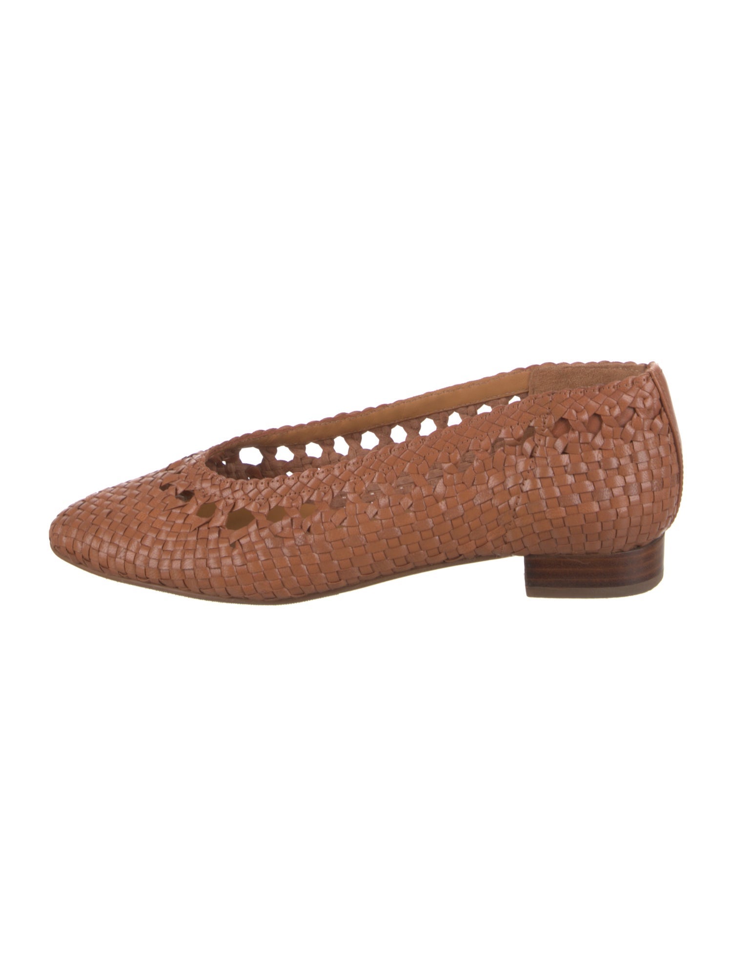 Sézane Leather Flats