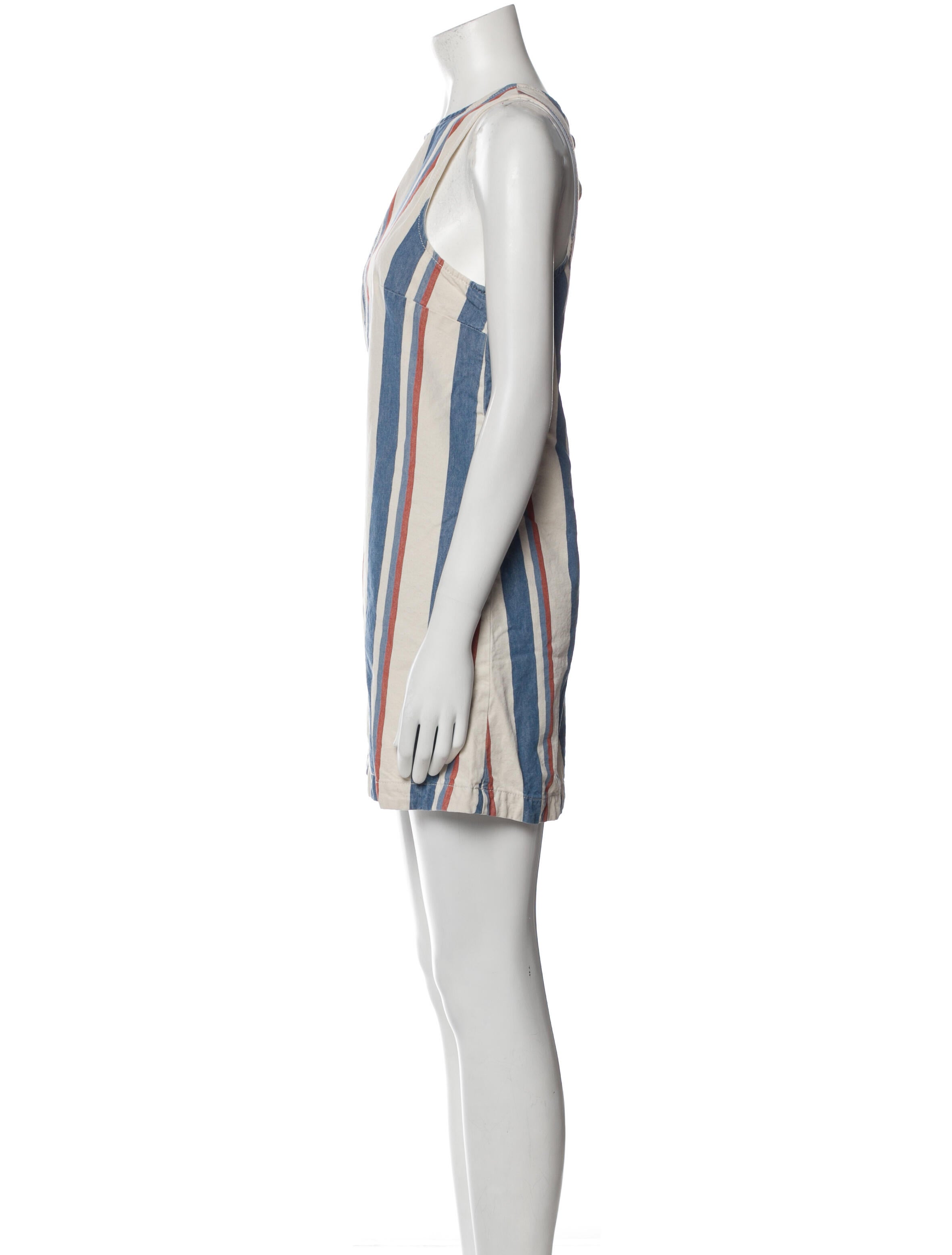 Sézane Striped Mini Dress