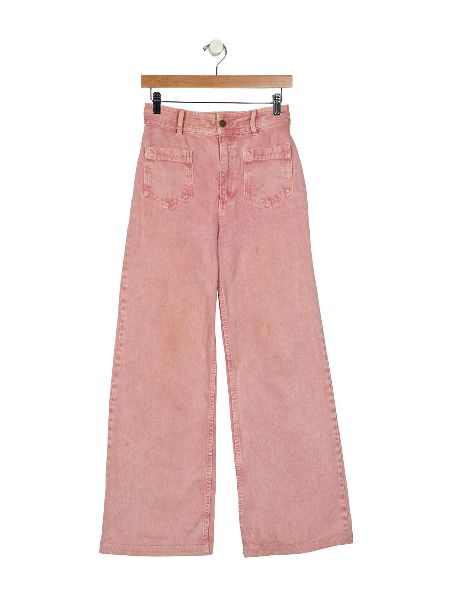 Sézane High-Rise Wide Leg Jeans