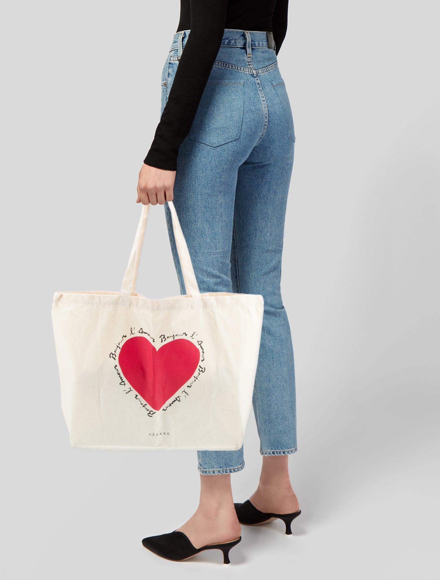 Sézane Canvas Tote