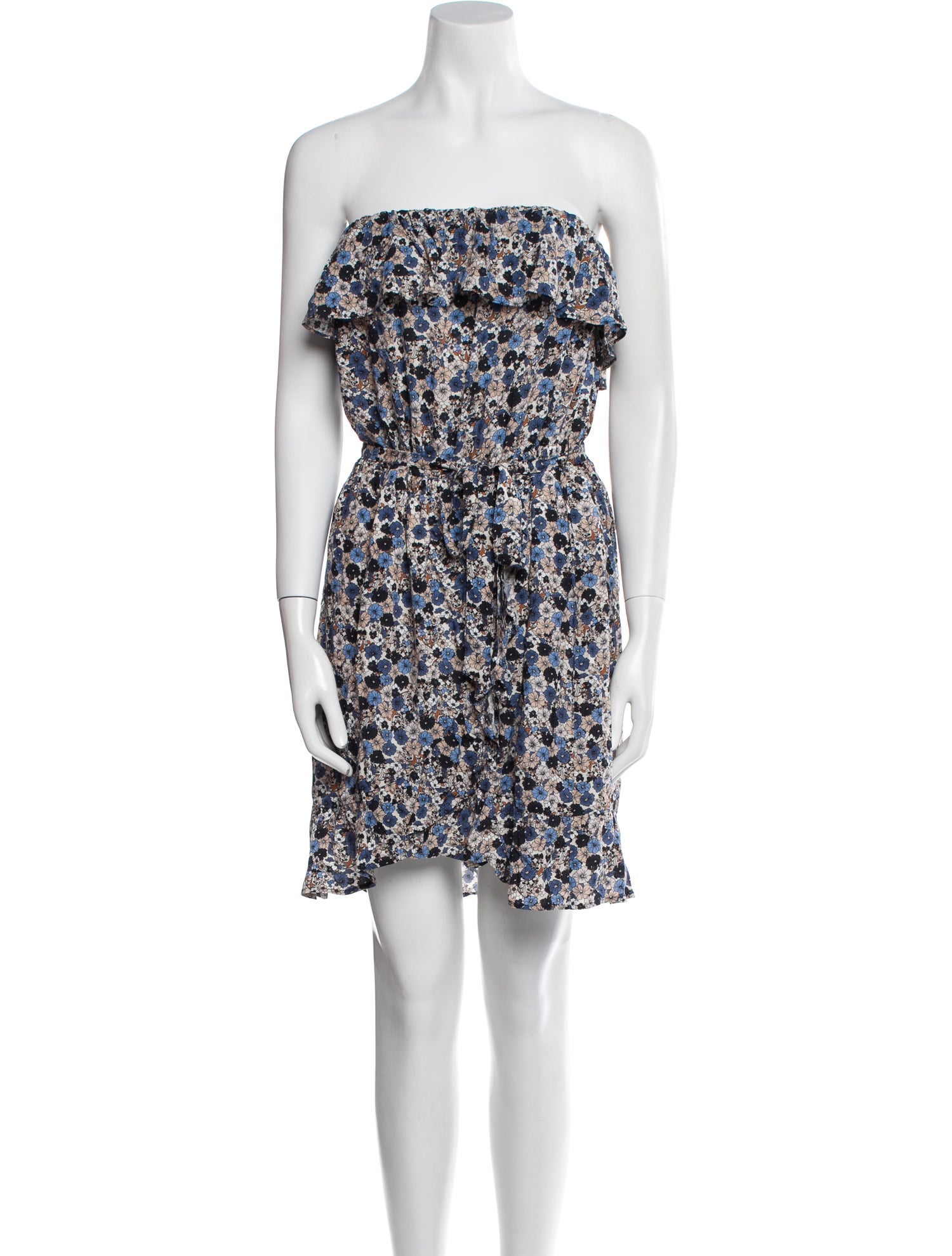 Sézane Floral Print Mini Dress w/ Tags