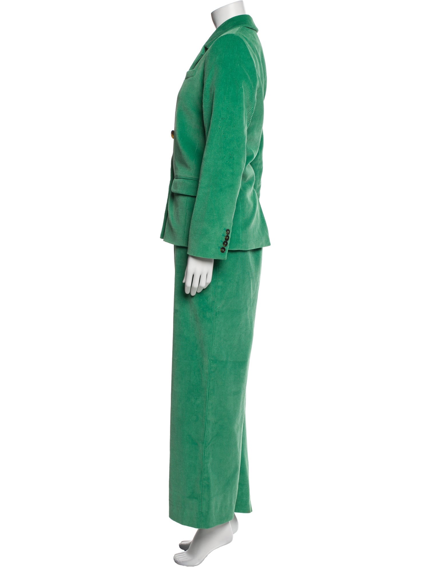 Sézane Pleated Accents Pantsuit