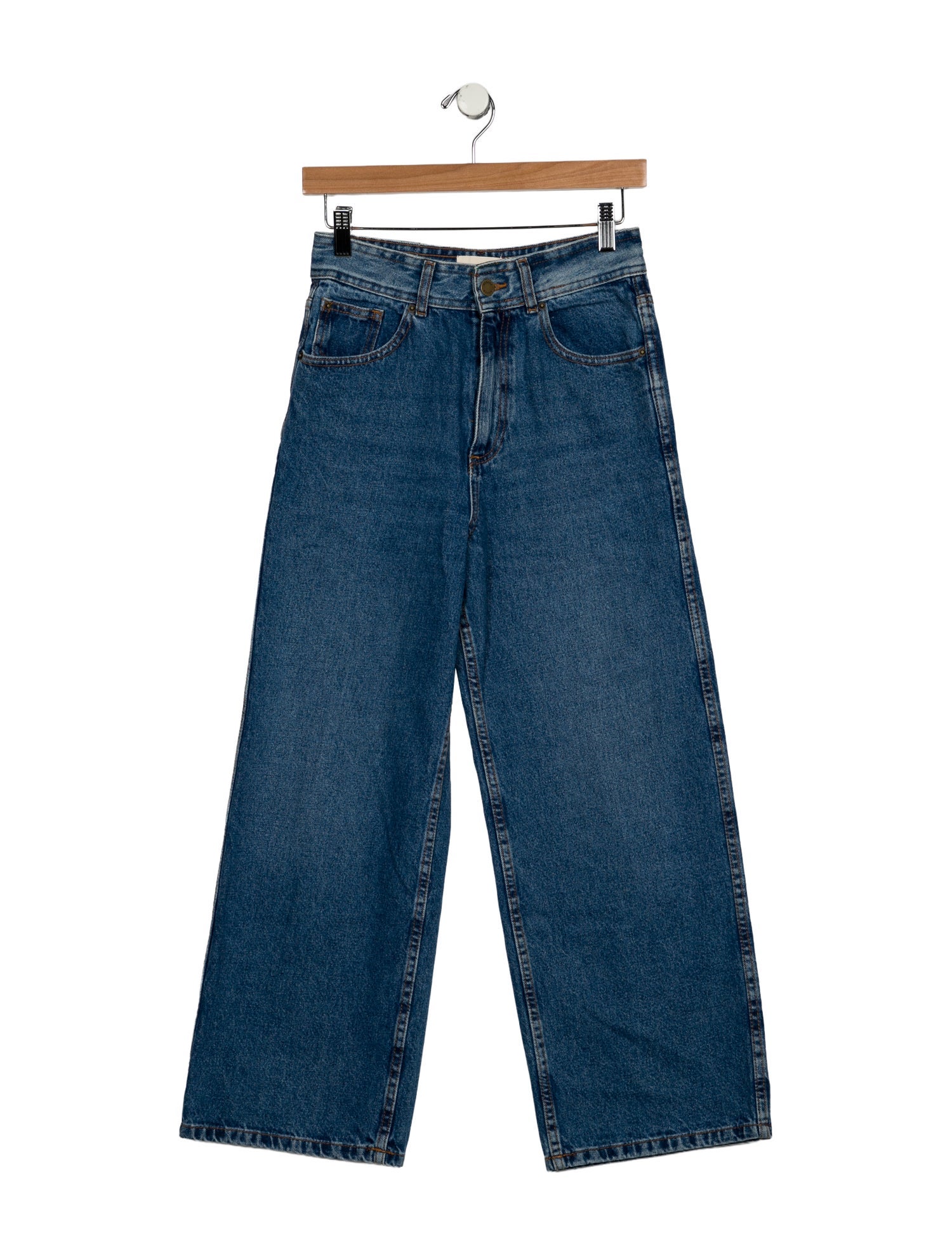 Sézane High-Rise Wide Leg Jeans