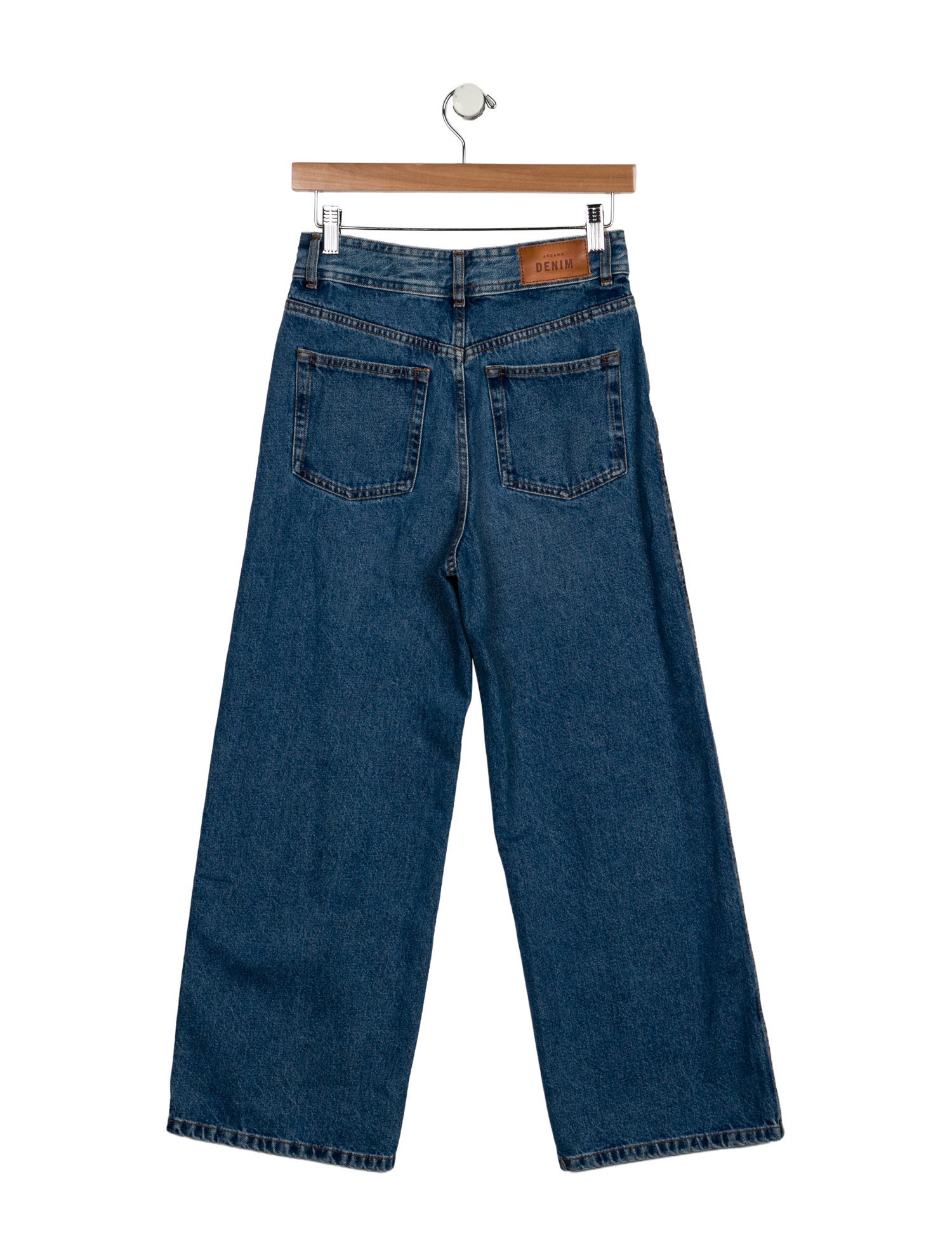 Sézane High-Rise Wide Leg Jeans
