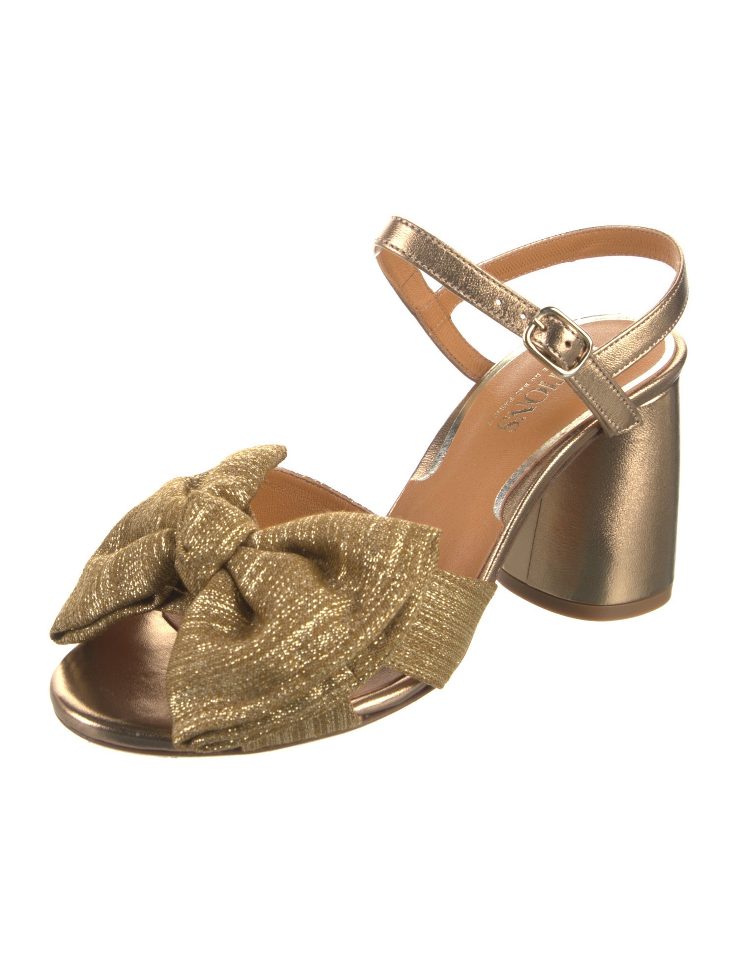 Sézane Leather Slingback Sandals