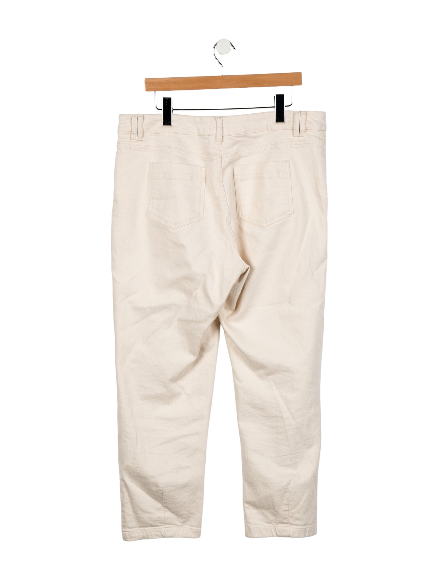 Sézane High-Rise Straight Leg Jeans