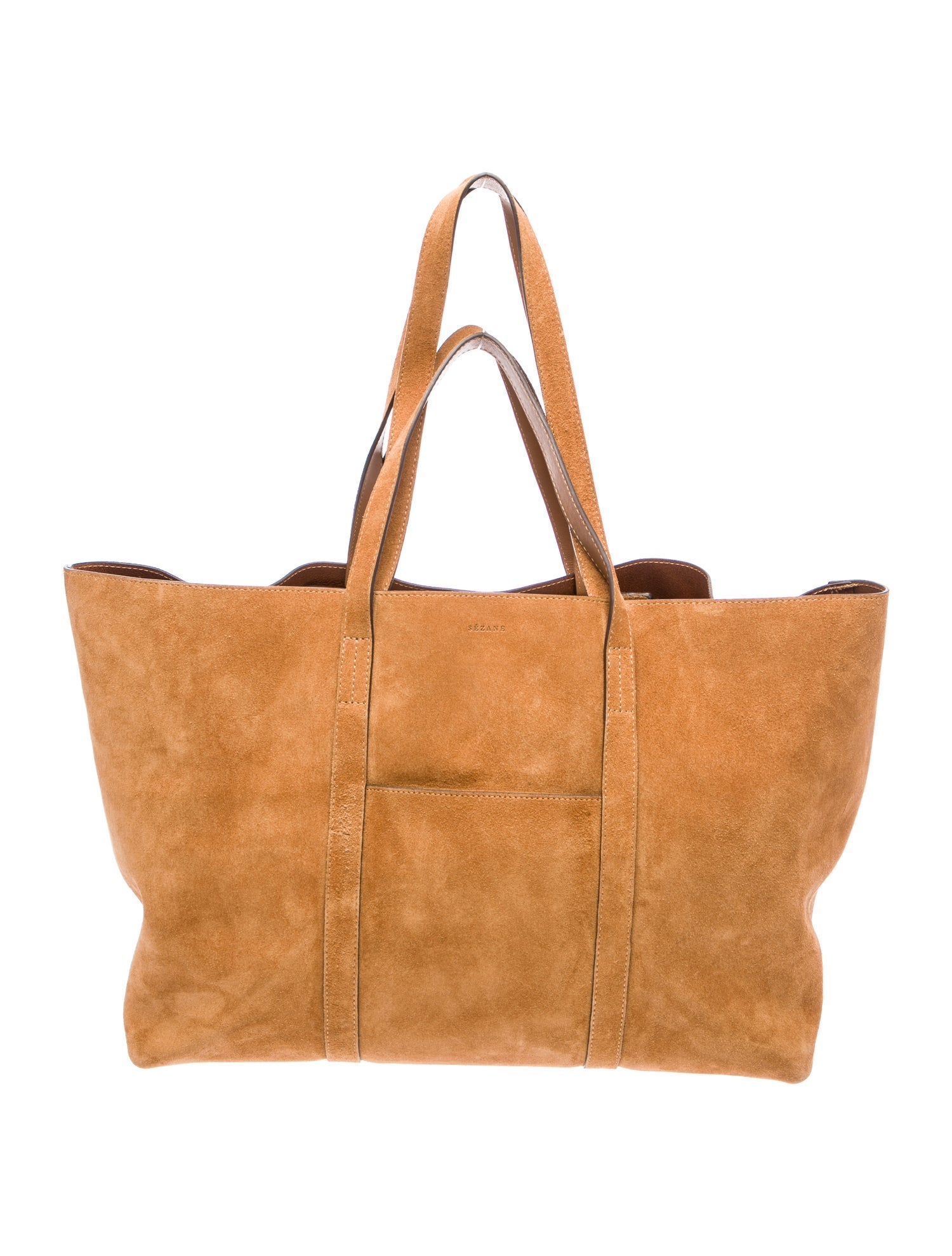 Sézane Suede Tote