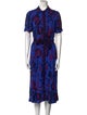 Sézane Printed Midi Length Dress