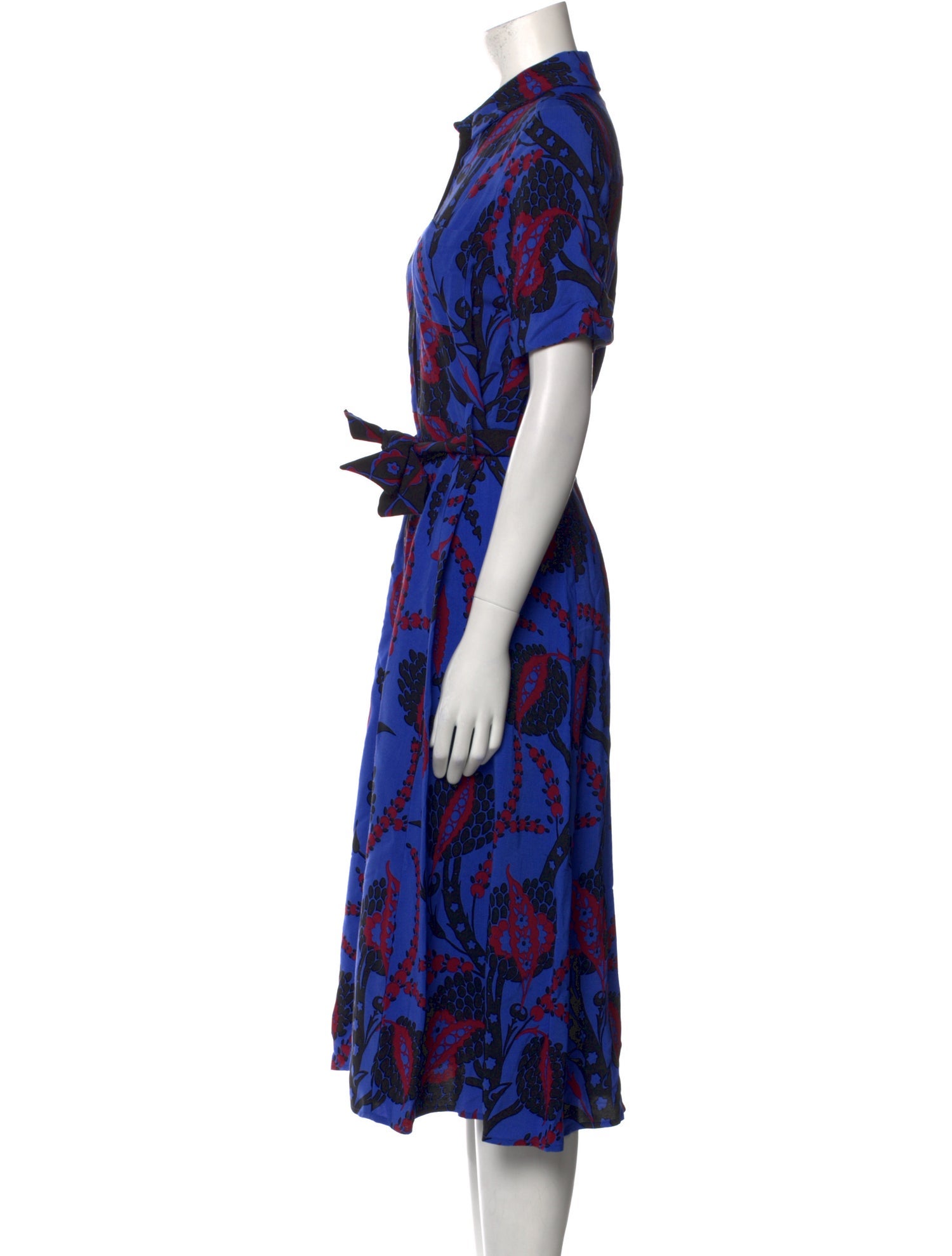 Sézane Printed Midi Length Dress