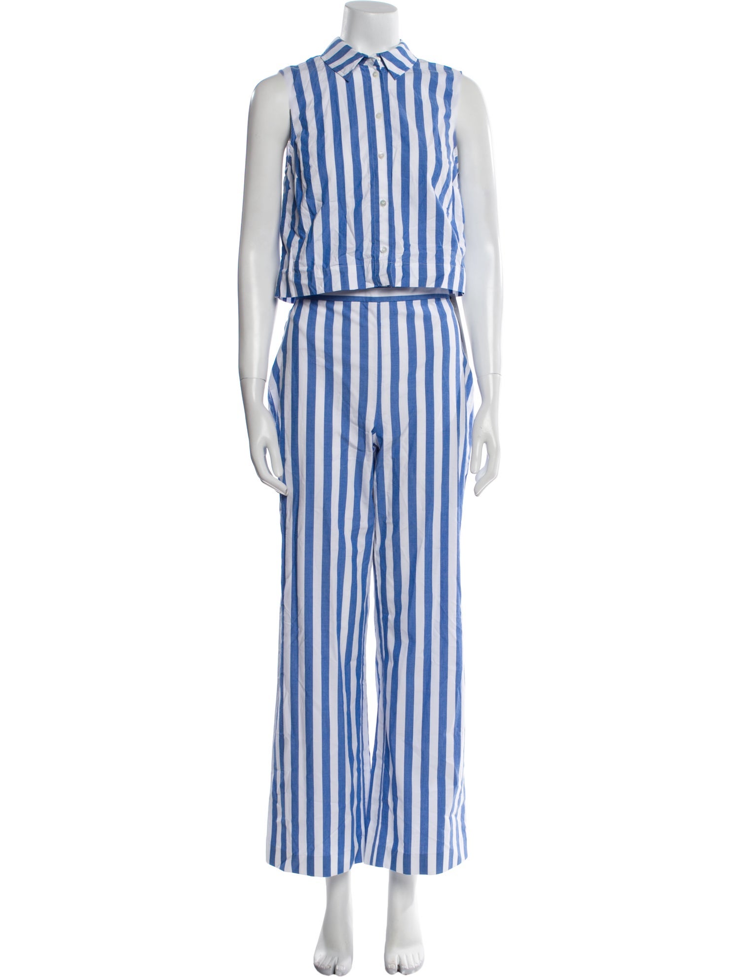 Sézane Striped Pant Set