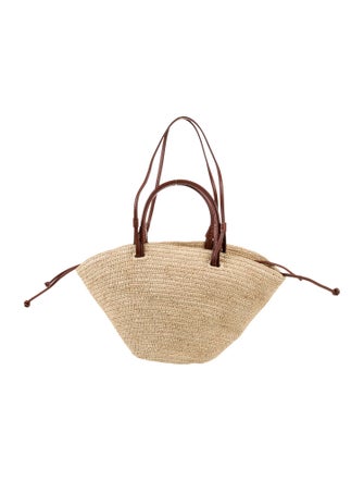 Sézane Raffia Shoulder Bag