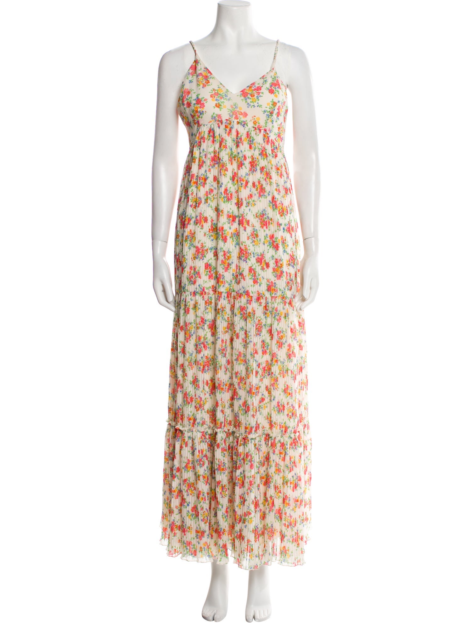 Sézane Floral Print Long Dress