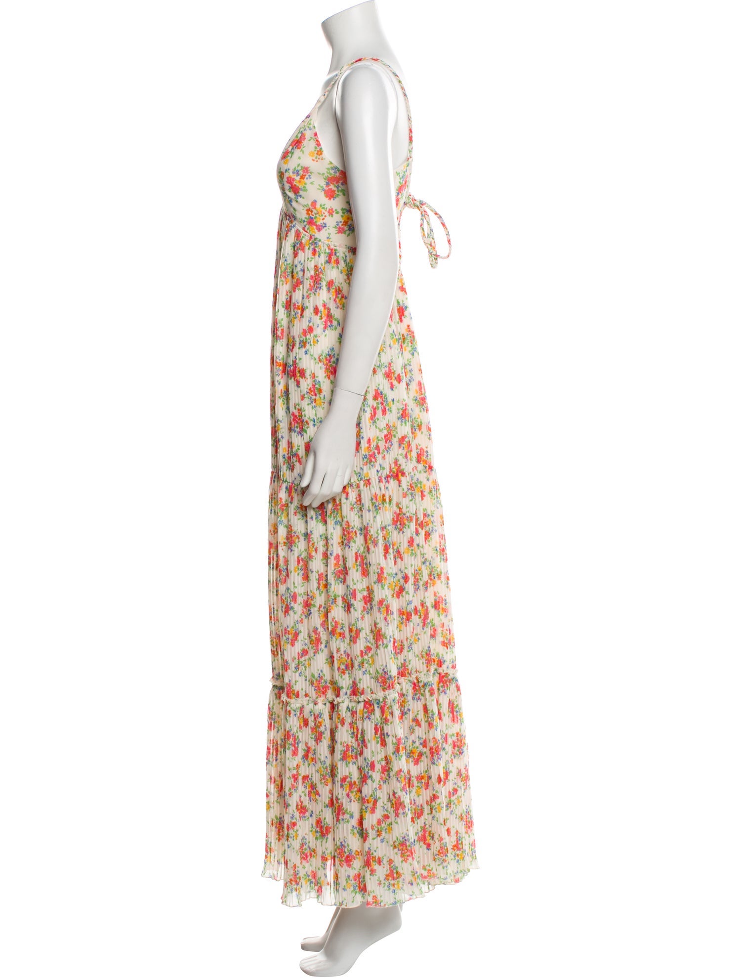 Sézane Floral Print Long Dress