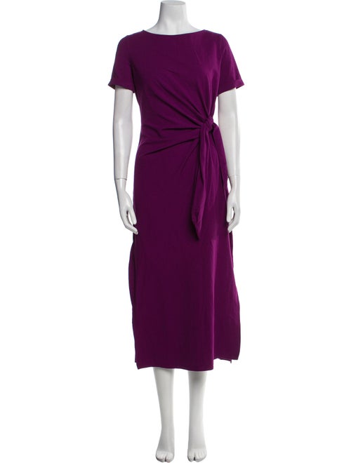 Sézane Bateau Neckline Midi Length Dress