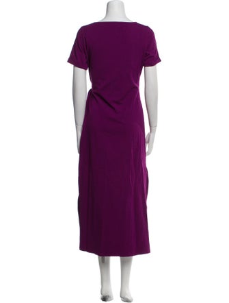Sézane Bateau Neckline Midi Length Dress