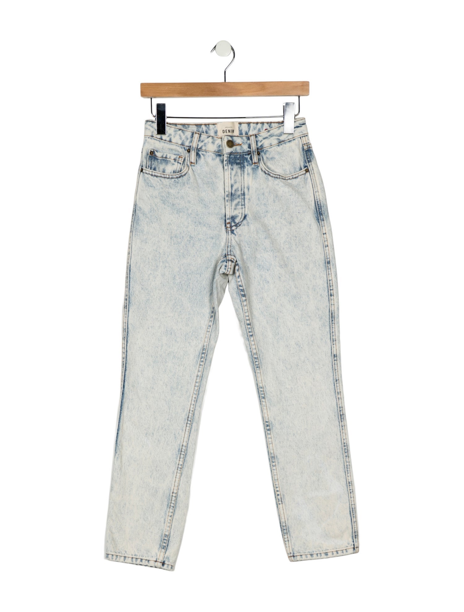 Sézane Mid-Rise Straight Leg Jeans