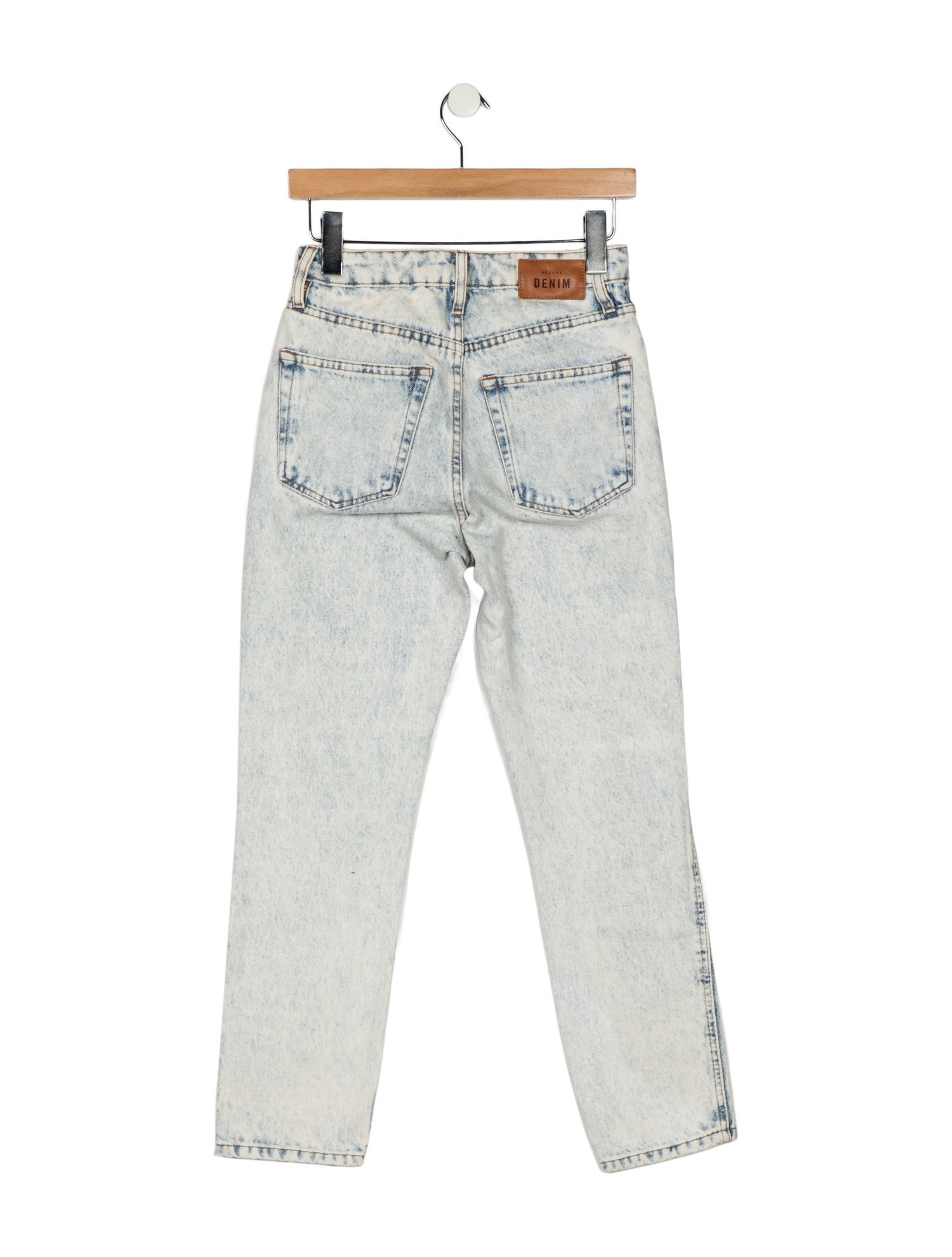 Sézane Mid-Rise Straight Leg Jeans