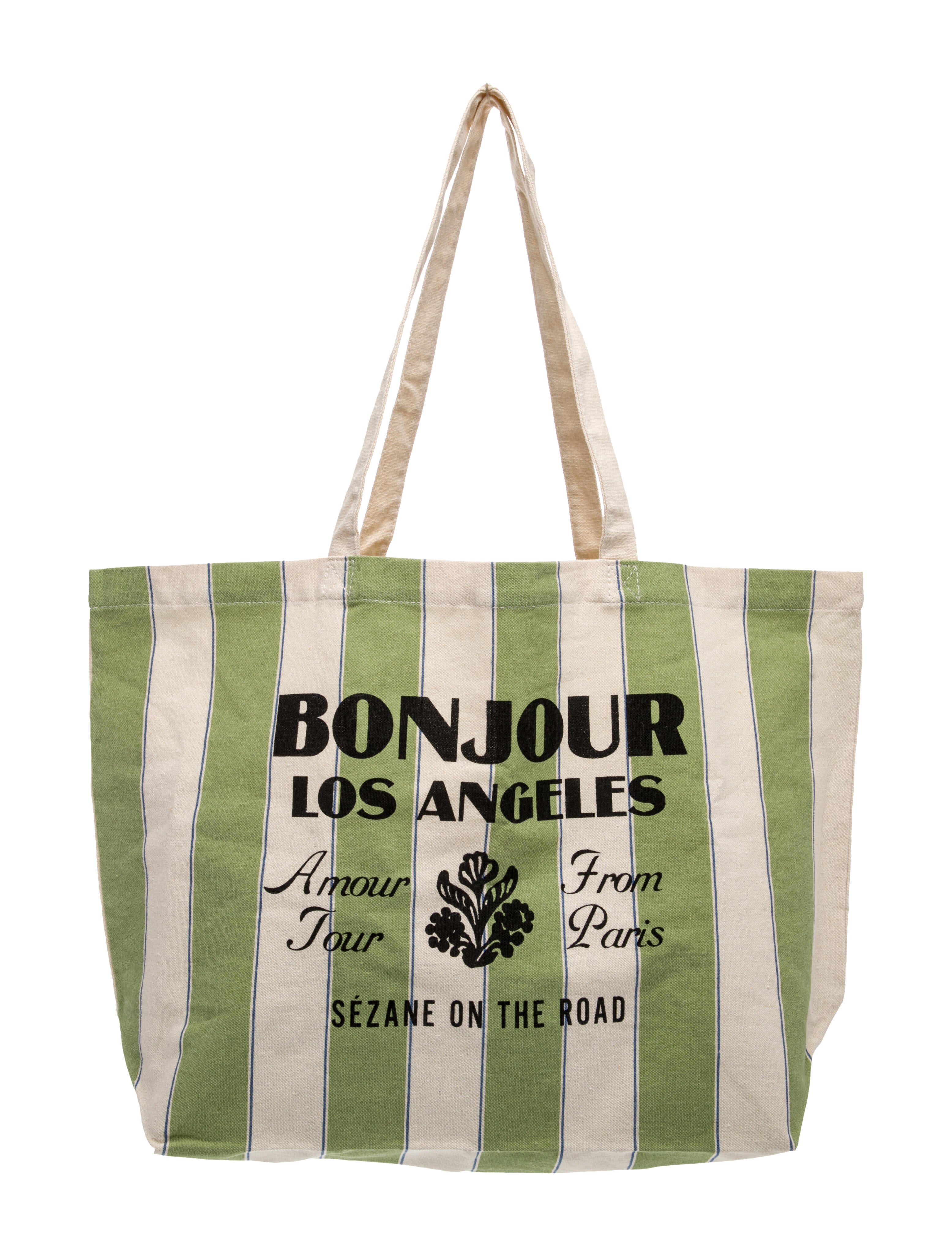 Sézane Canvas Bucket Bag