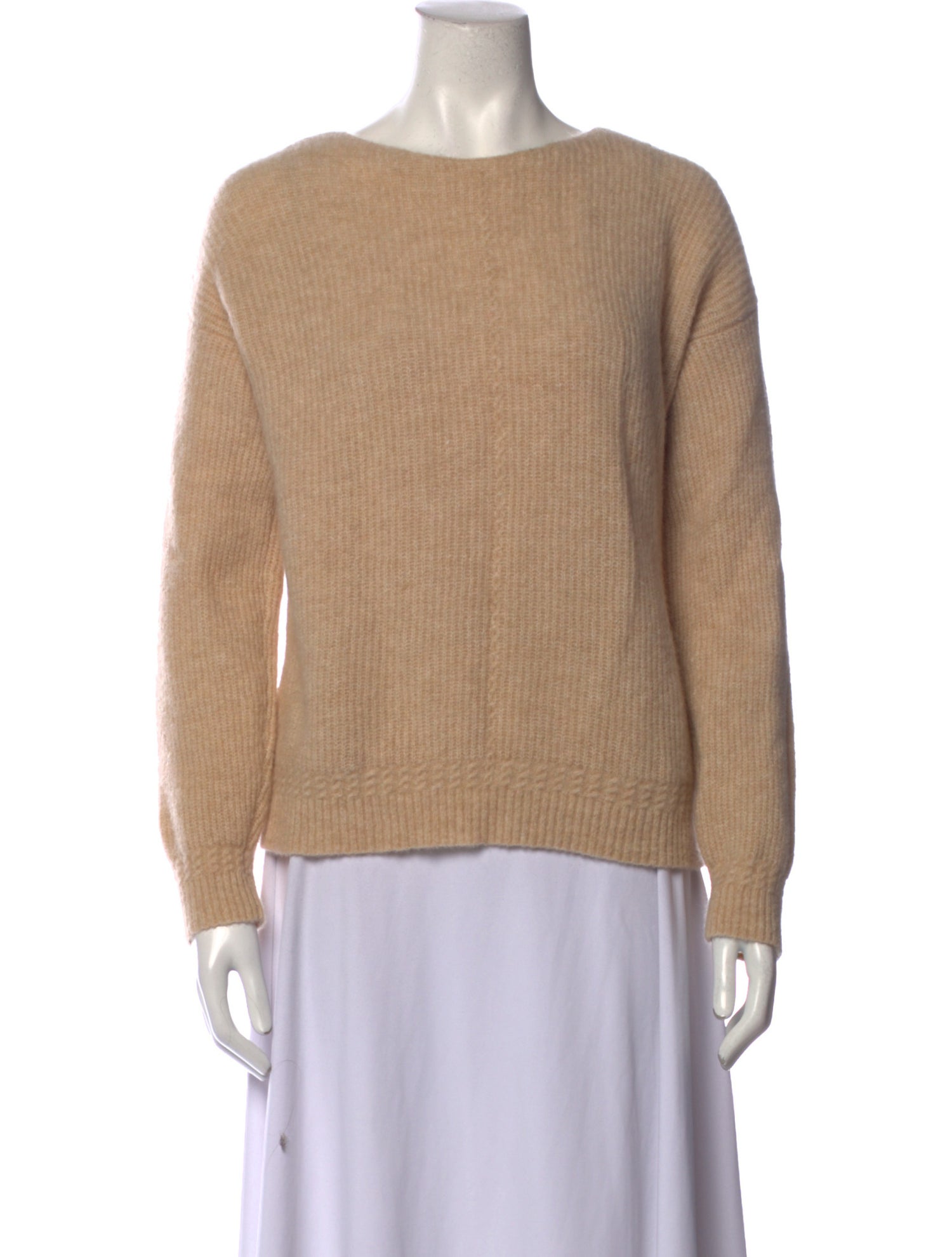 Sézane Baby Alpaca Bateau Neckline Sweater w/ Tags