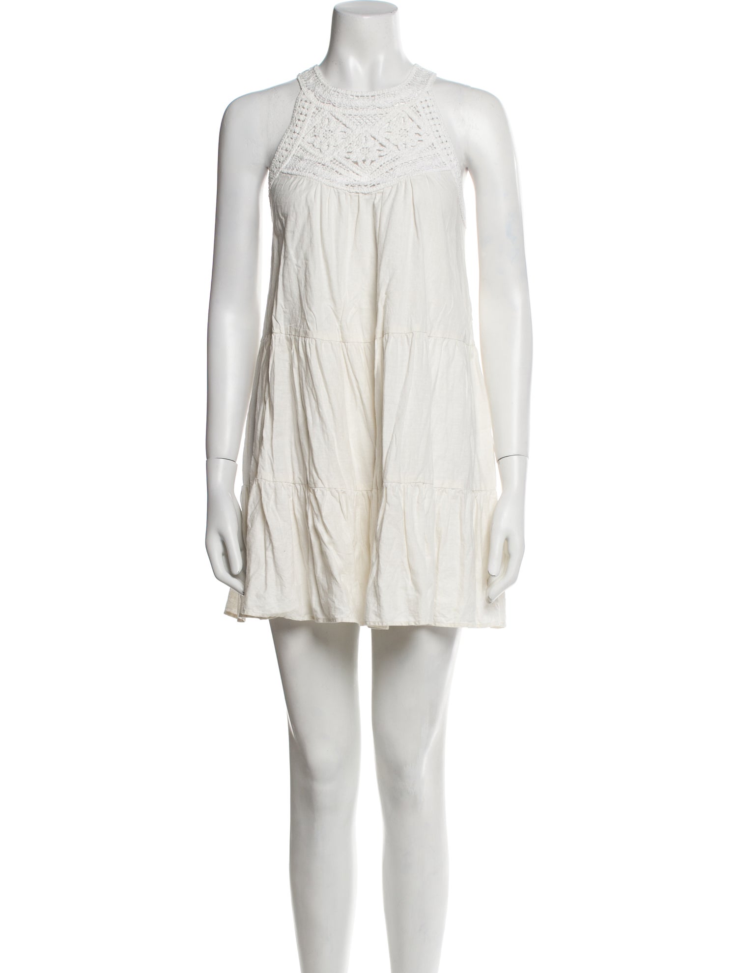 Sézane Linen Mini Dress