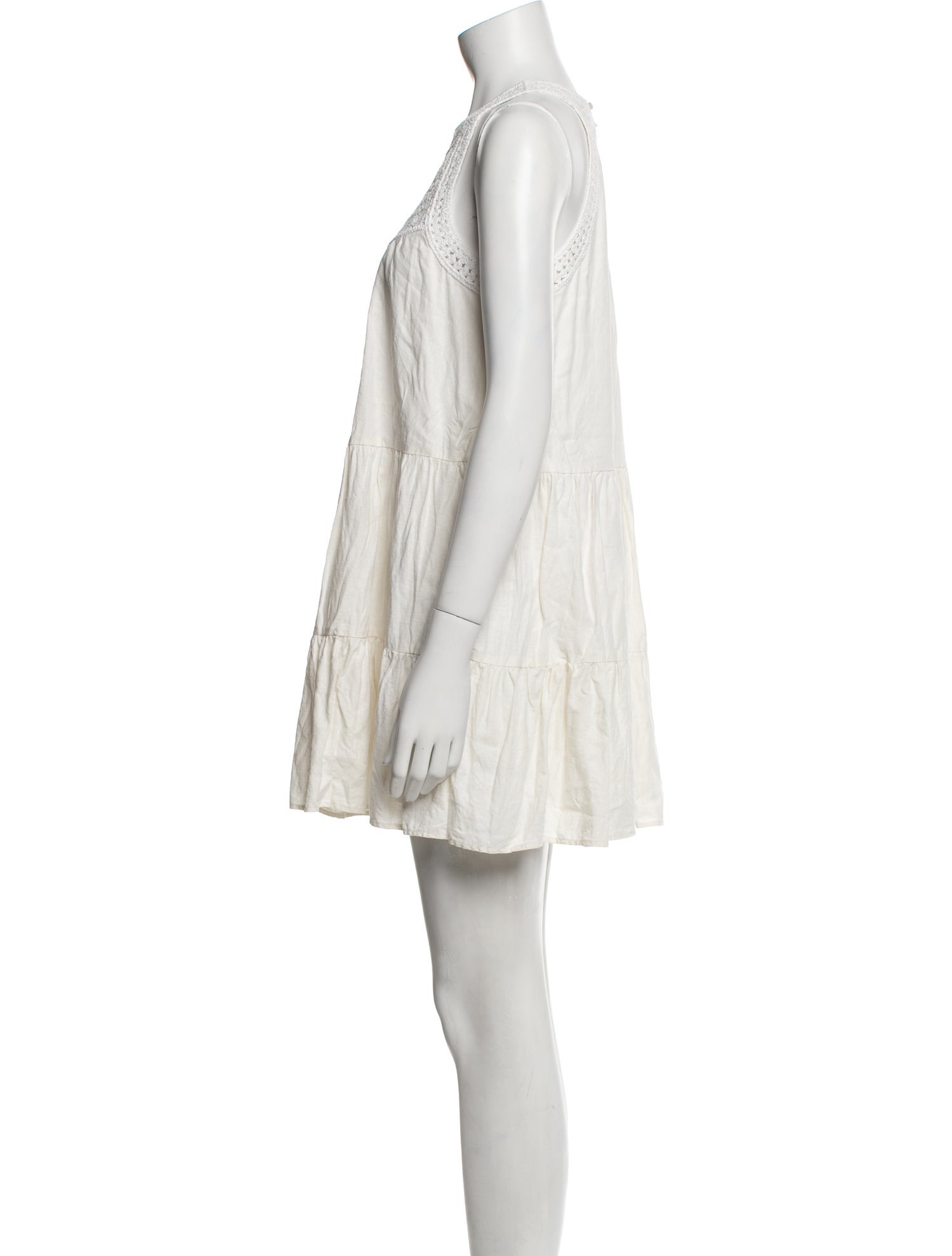 Sézane Linen Mini Dress