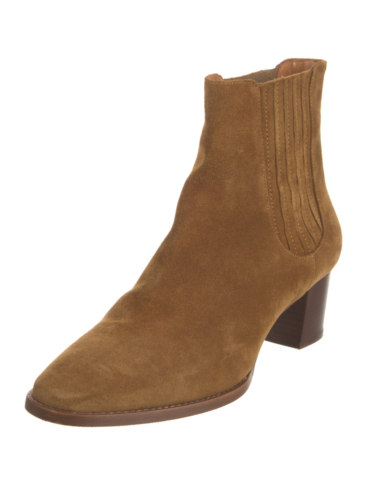 Sézane Suede Chelsea Boots