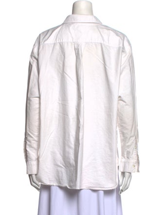 Sézane Long Sleeve Button-Up Top