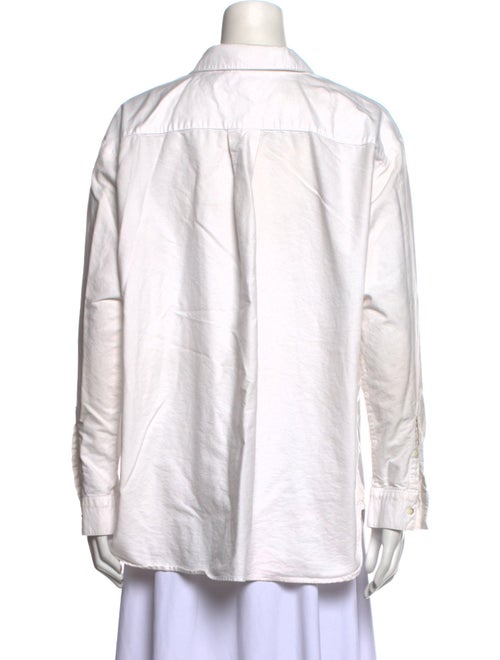 Sézane Long Sleeve Button-Up Top