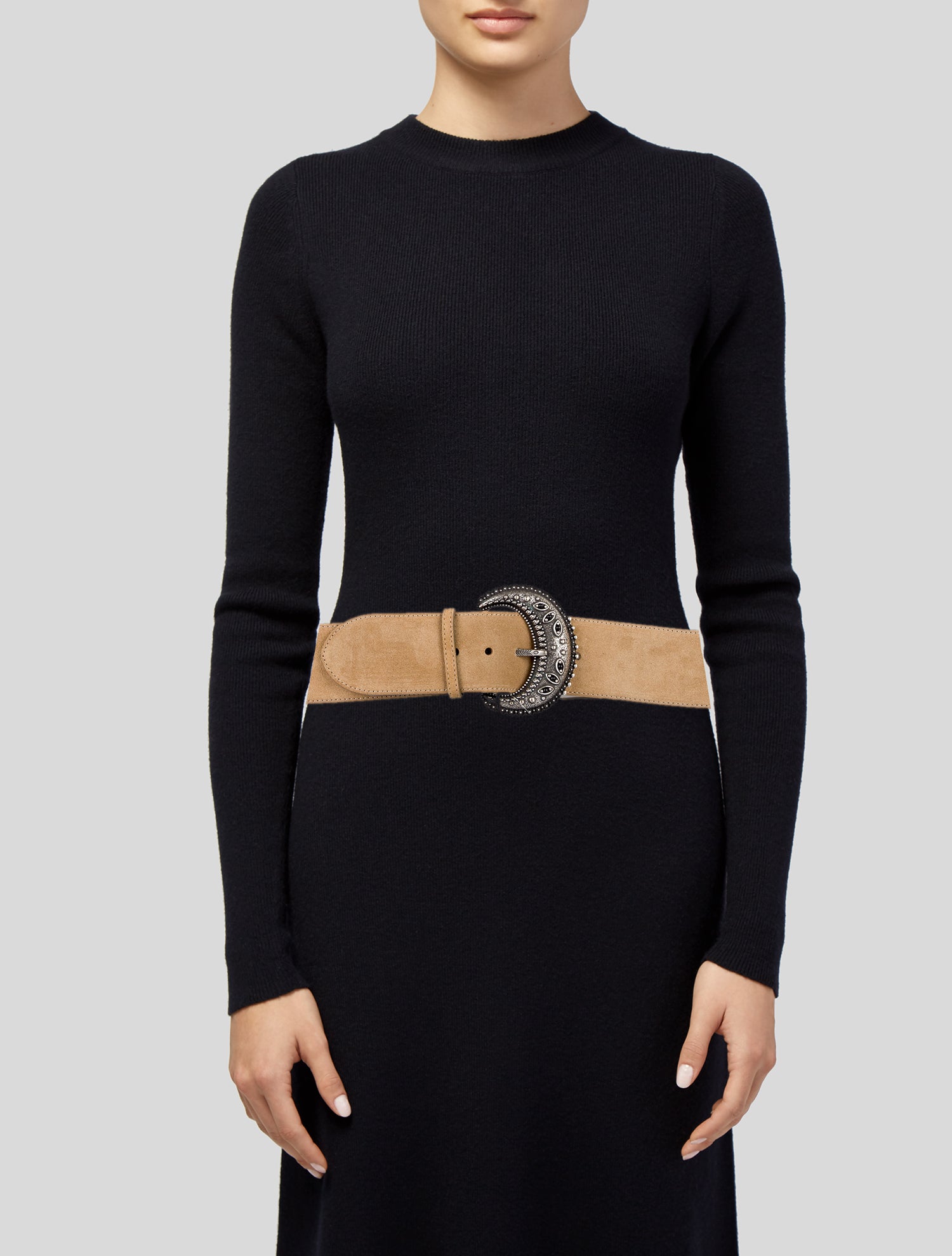 Sézane Wide Suede Belt w/ Tags