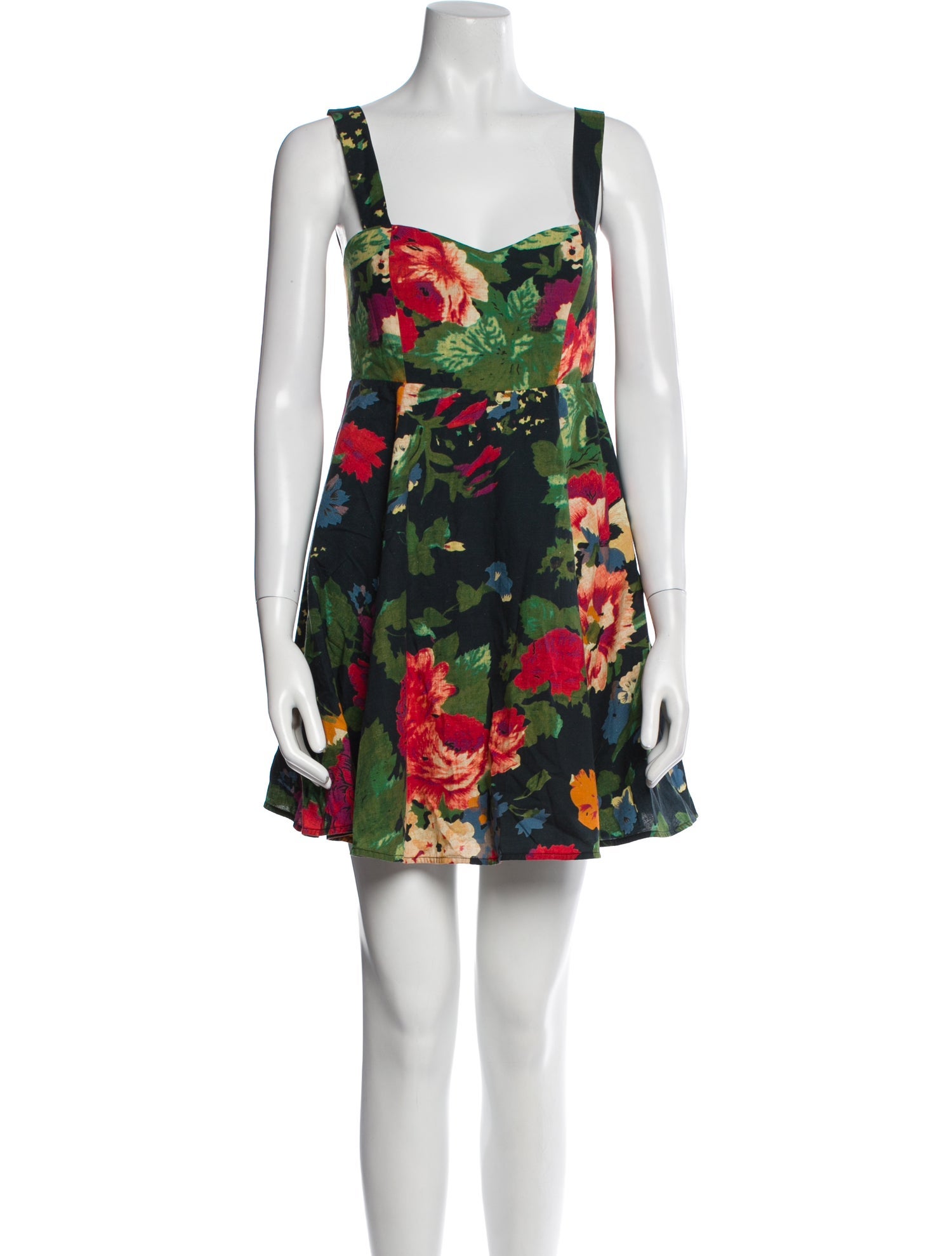 Sézane Floral Print Mini Dress w/ Tags