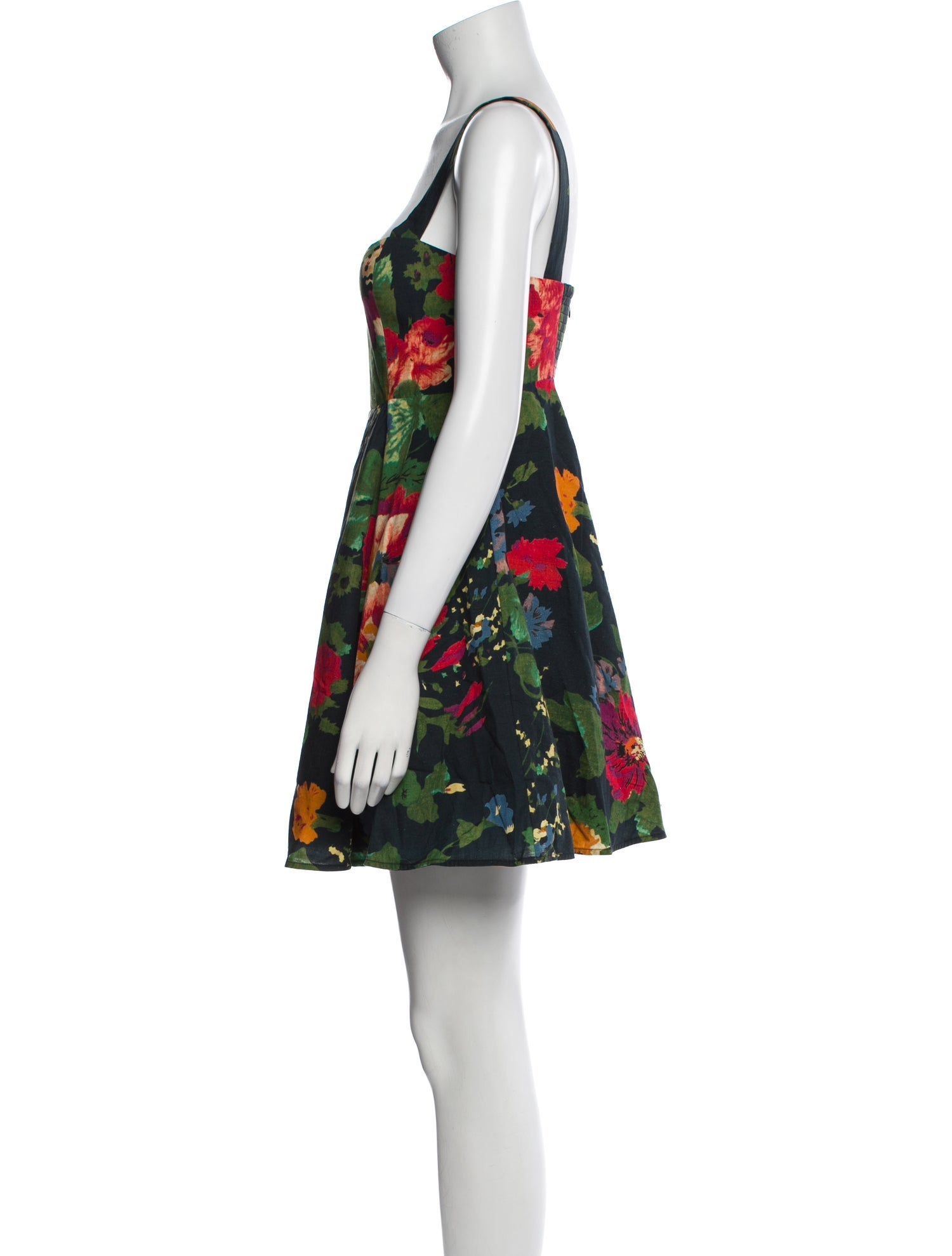 Sézane Floral Print Mini Dress w/ Tags