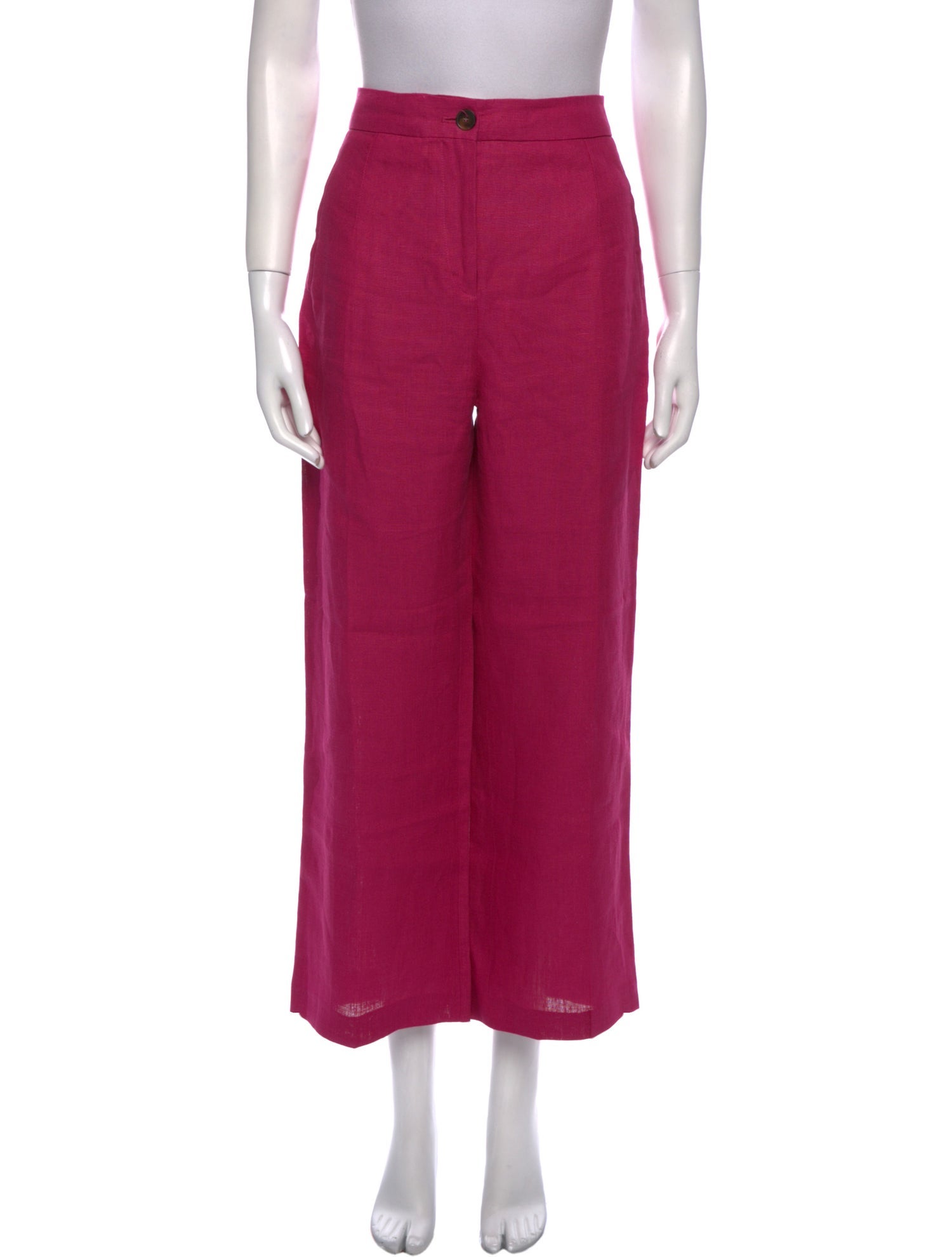 Sézane Linen Wide Leg Pants