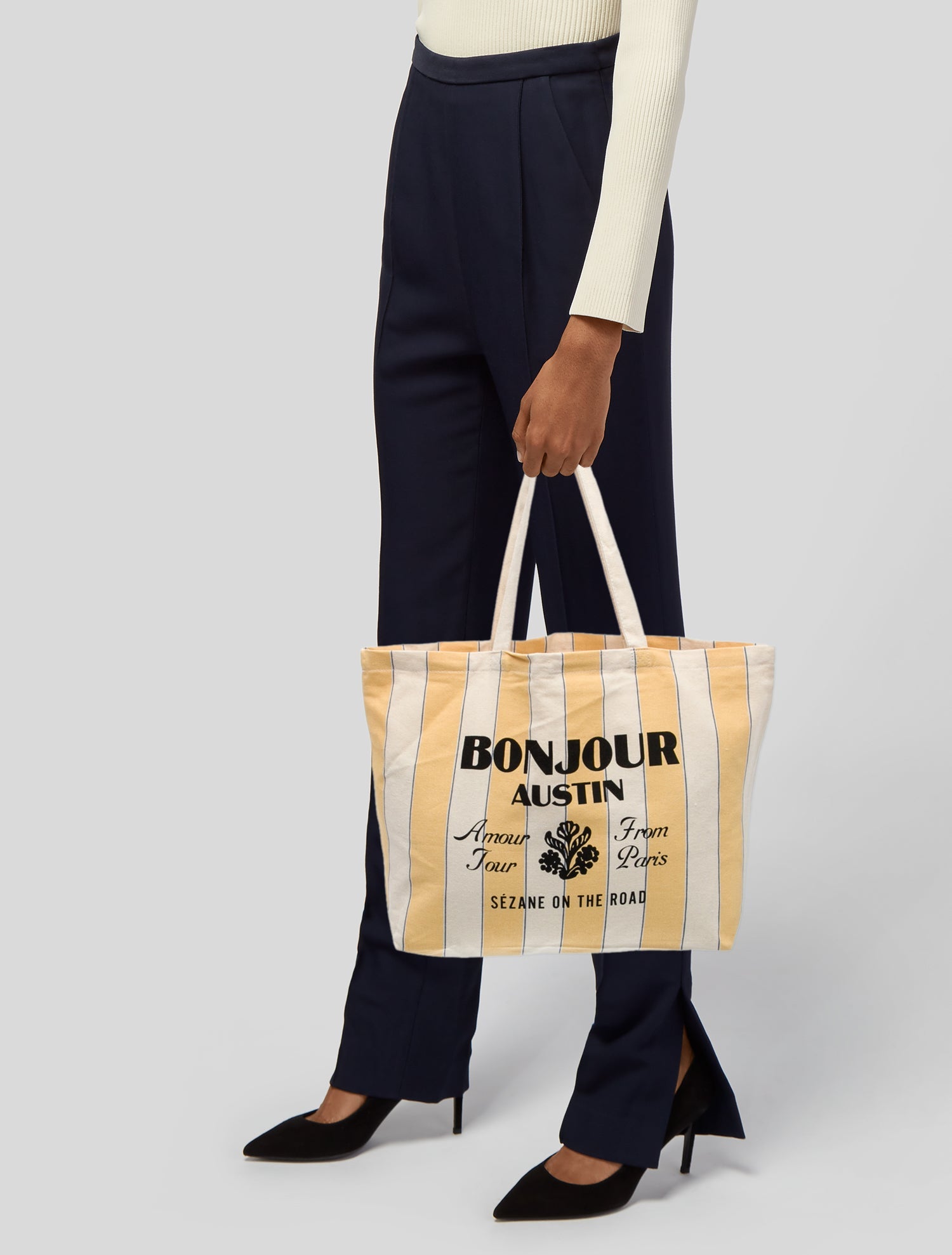 Sézane Canvas Tote