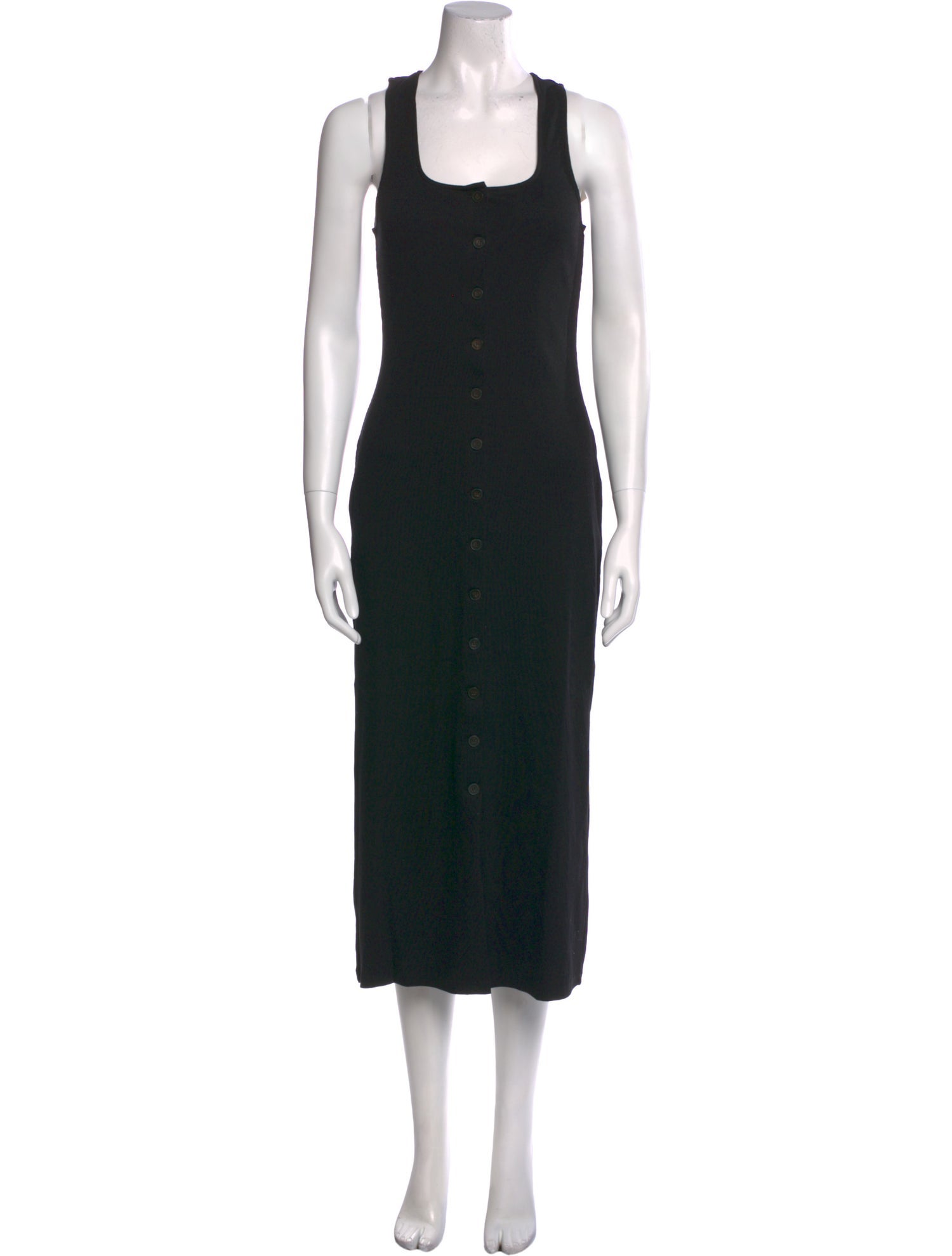 Sézane Square Neckline Midi Length Dress w/ Tags