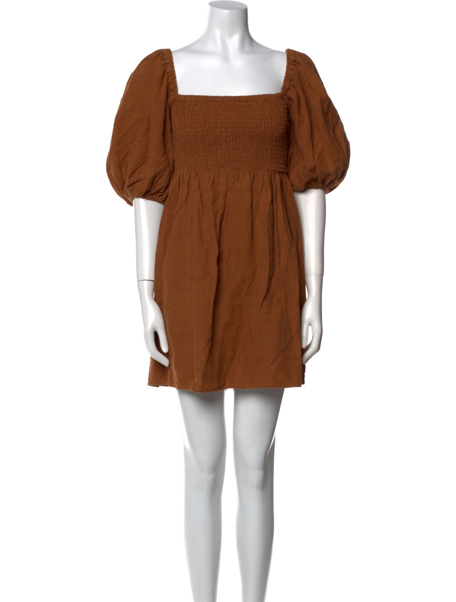 Sézane Linen Mini Dress