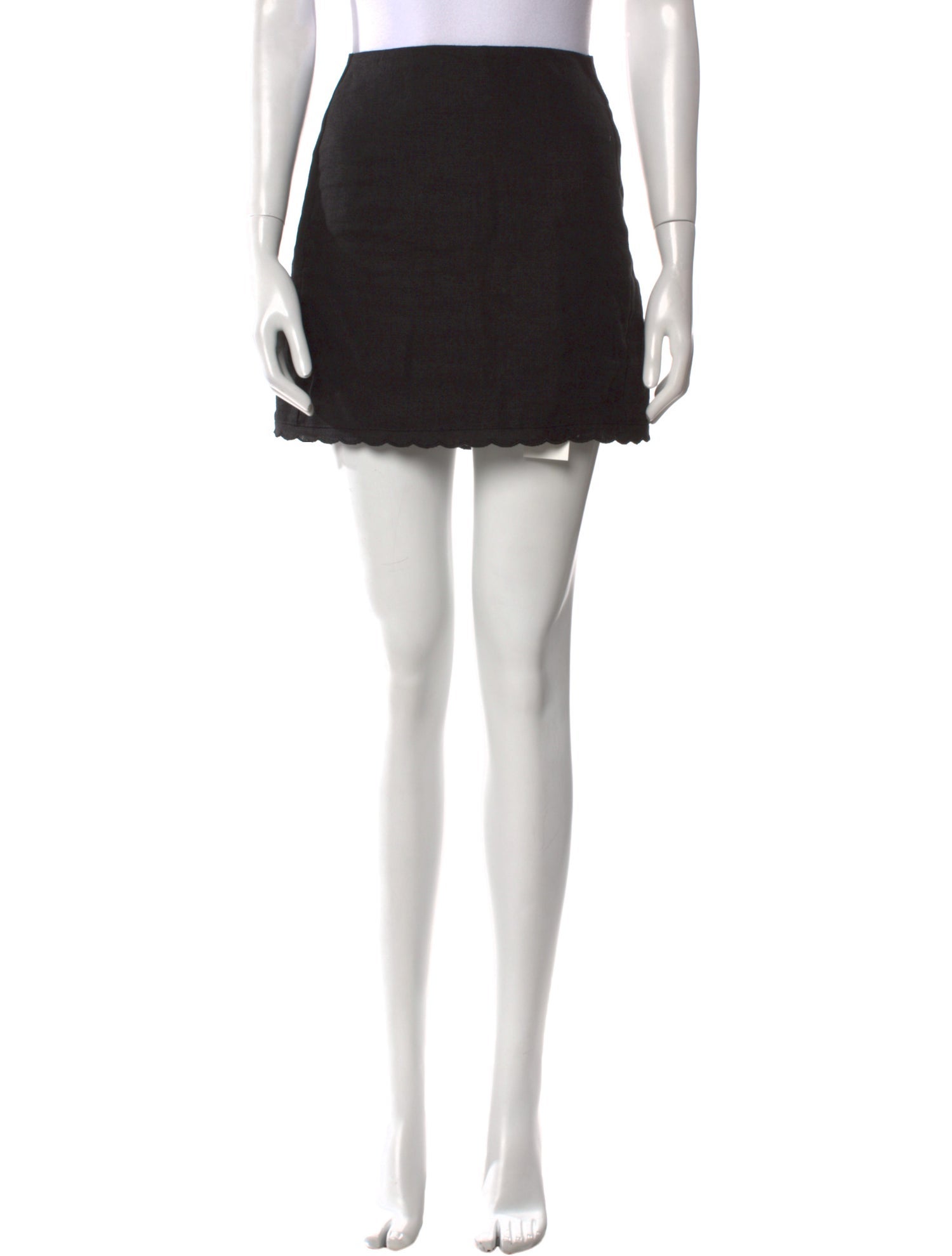 Sézane Linen Mini Skirt