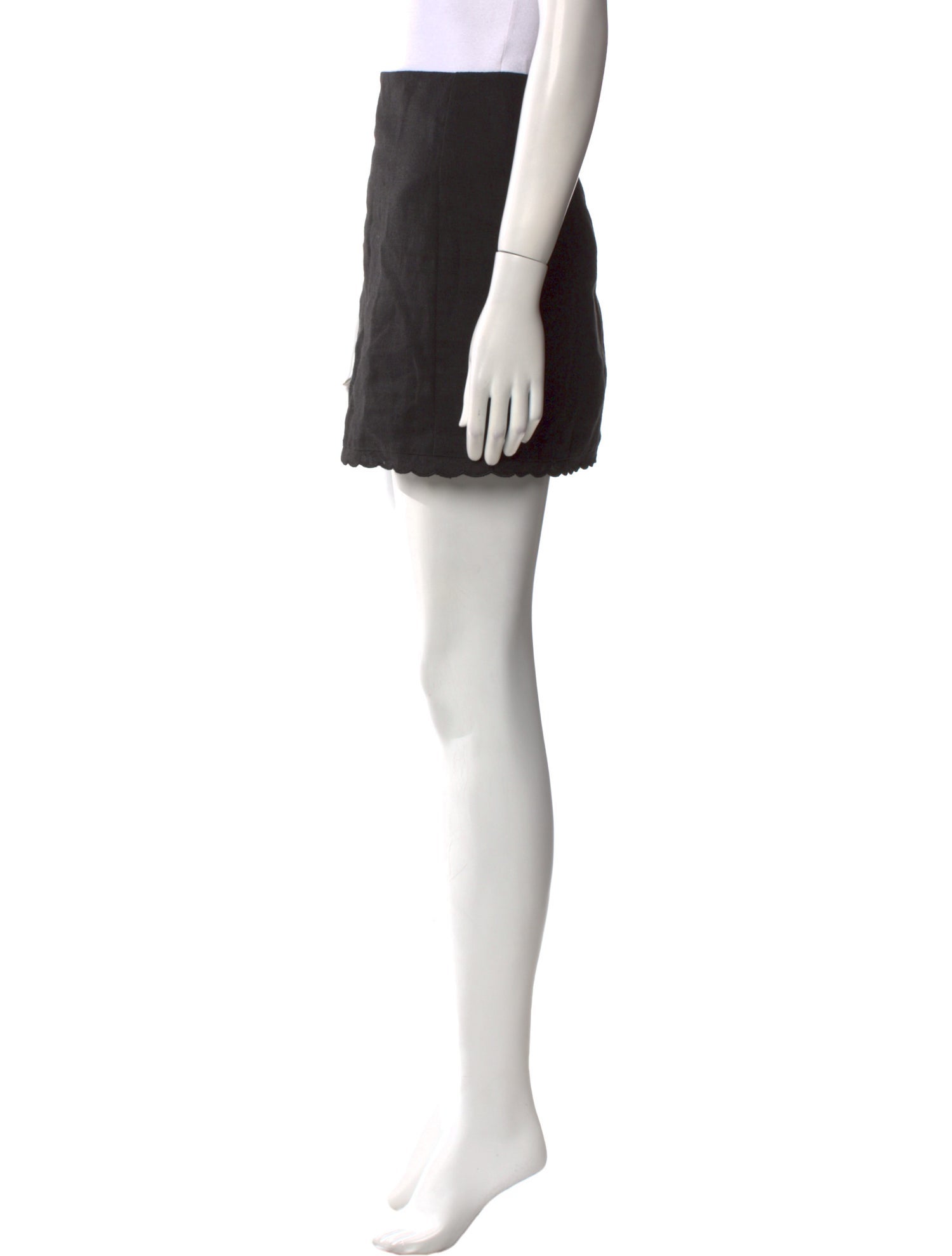 Sézane Linen Mini Skirt