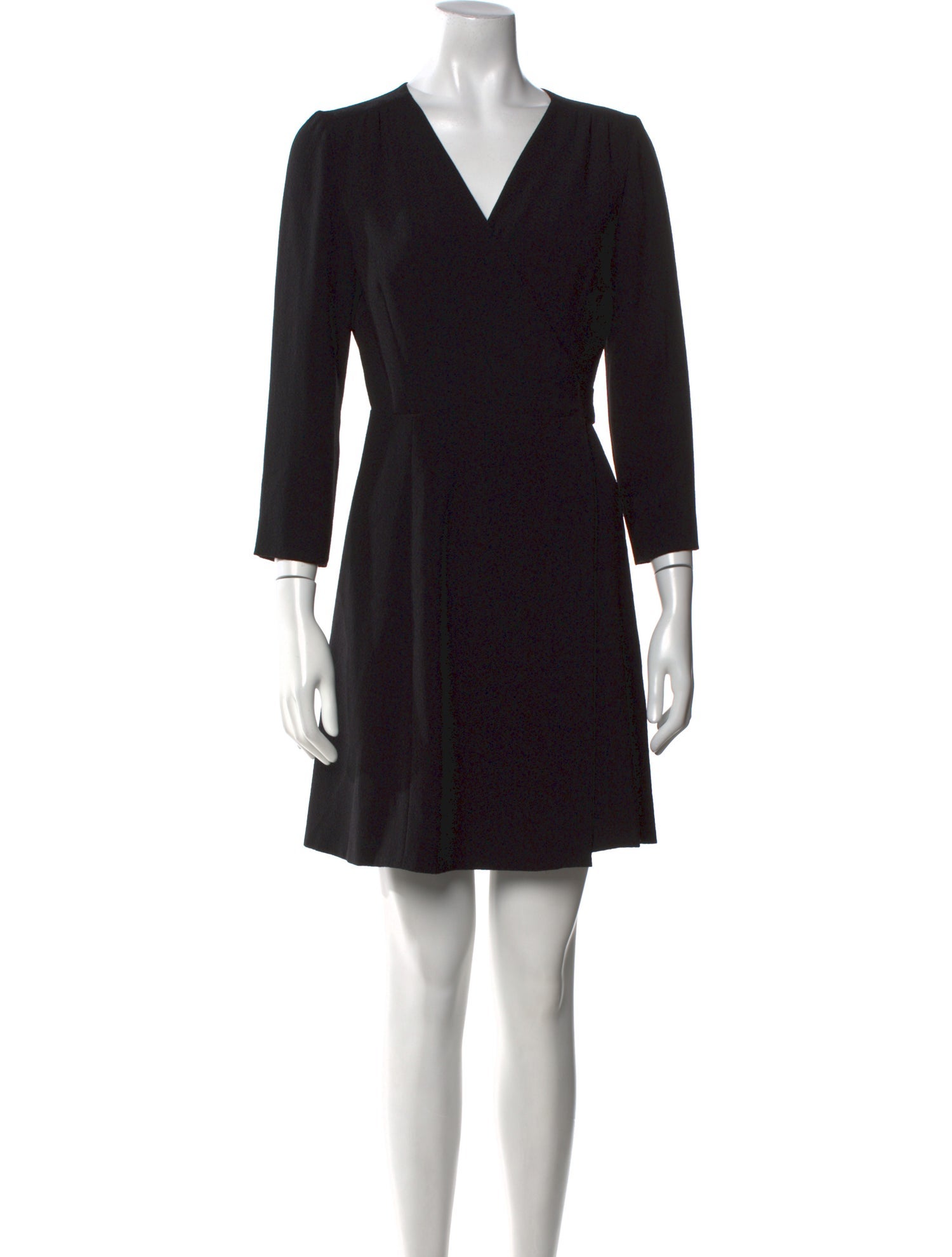 Sézane V-Neck Mini Dress