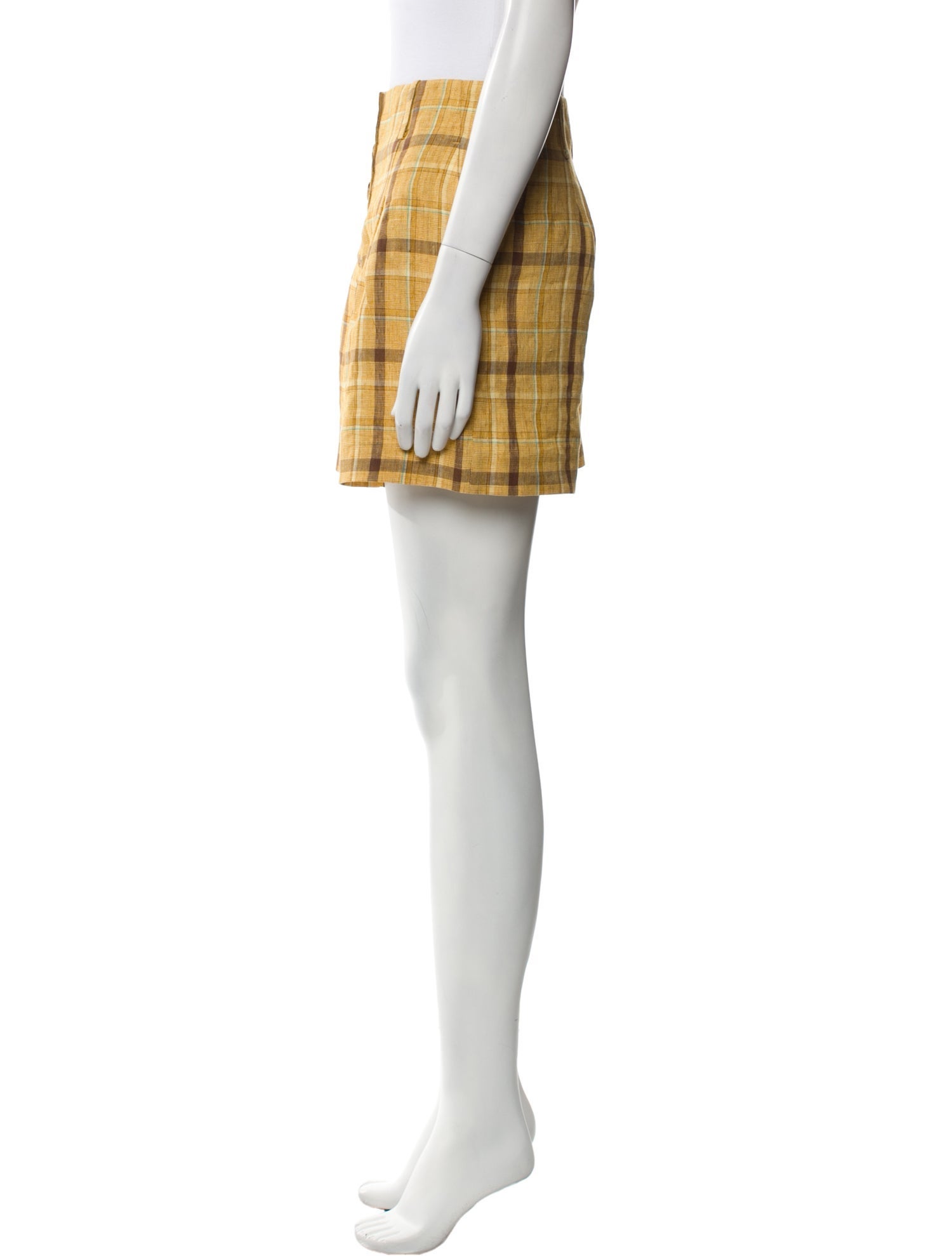 Sézane Linen Mini Shorts