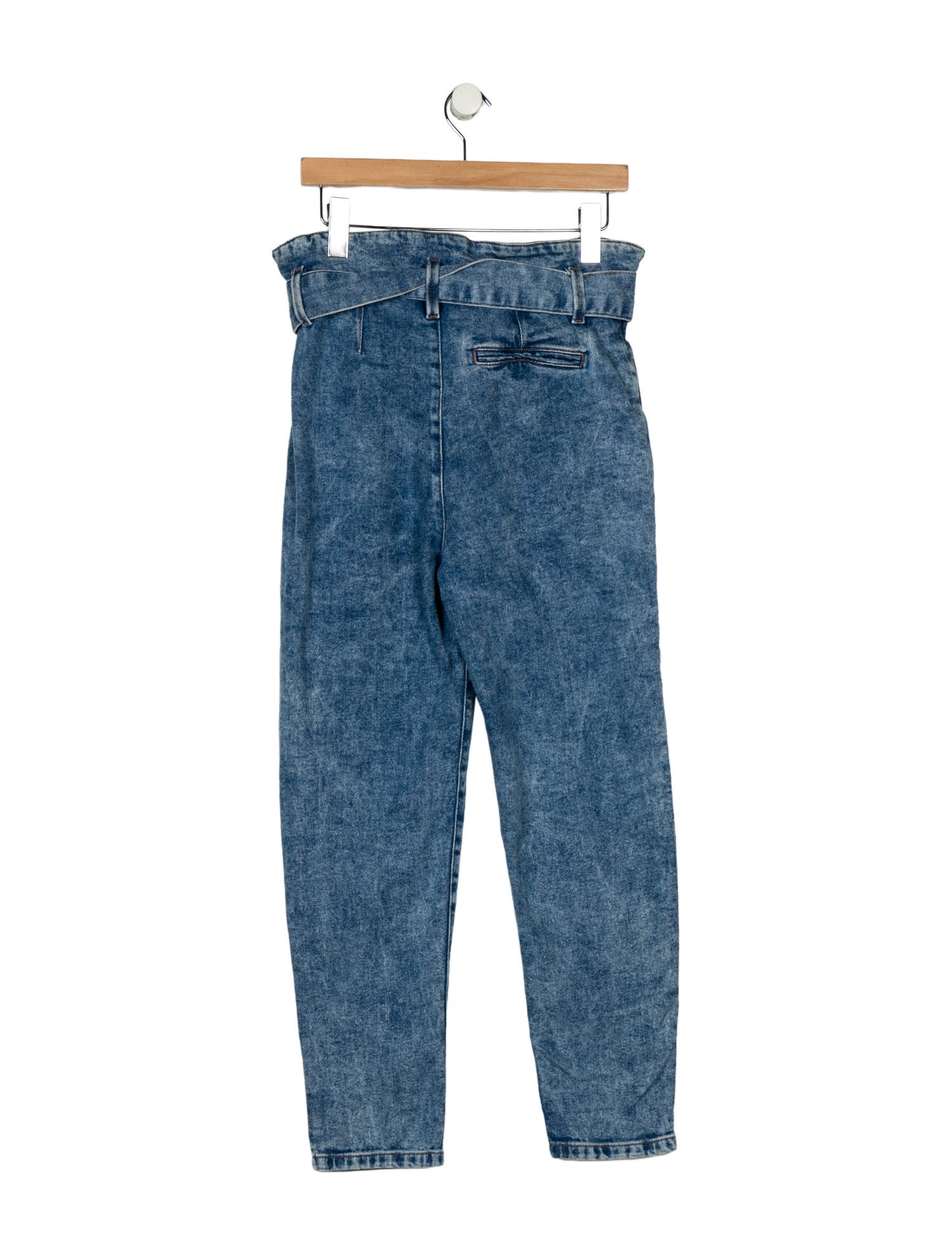 Sézane High-Rise Straight Leg Jeans