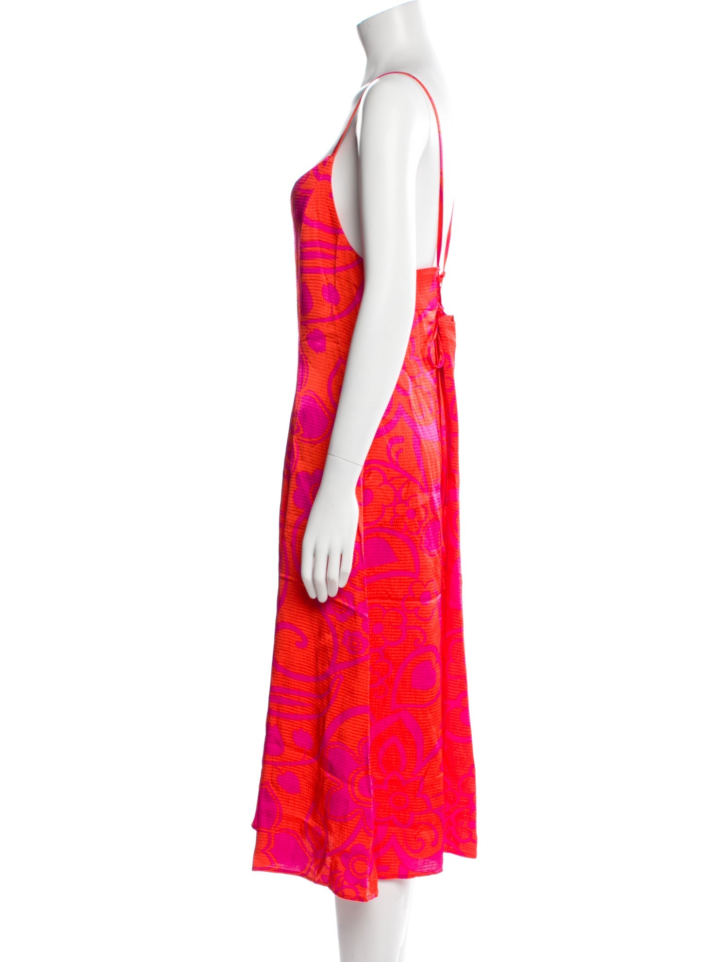 Sézane Printed Long Dress w/ Tags