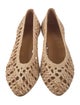 Sézane Raffia Patterned Pumps