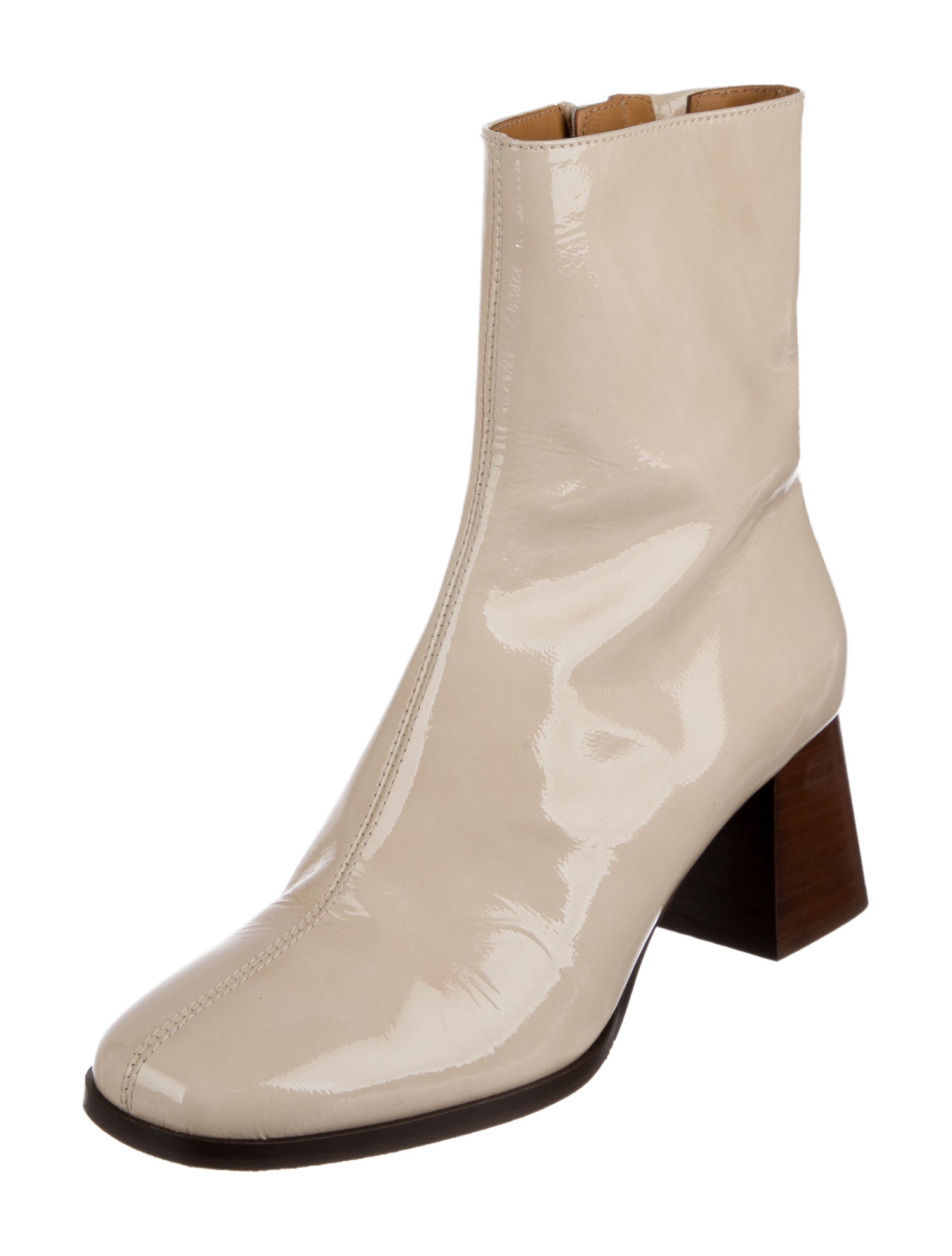 Sézane Patent Leather Boots
