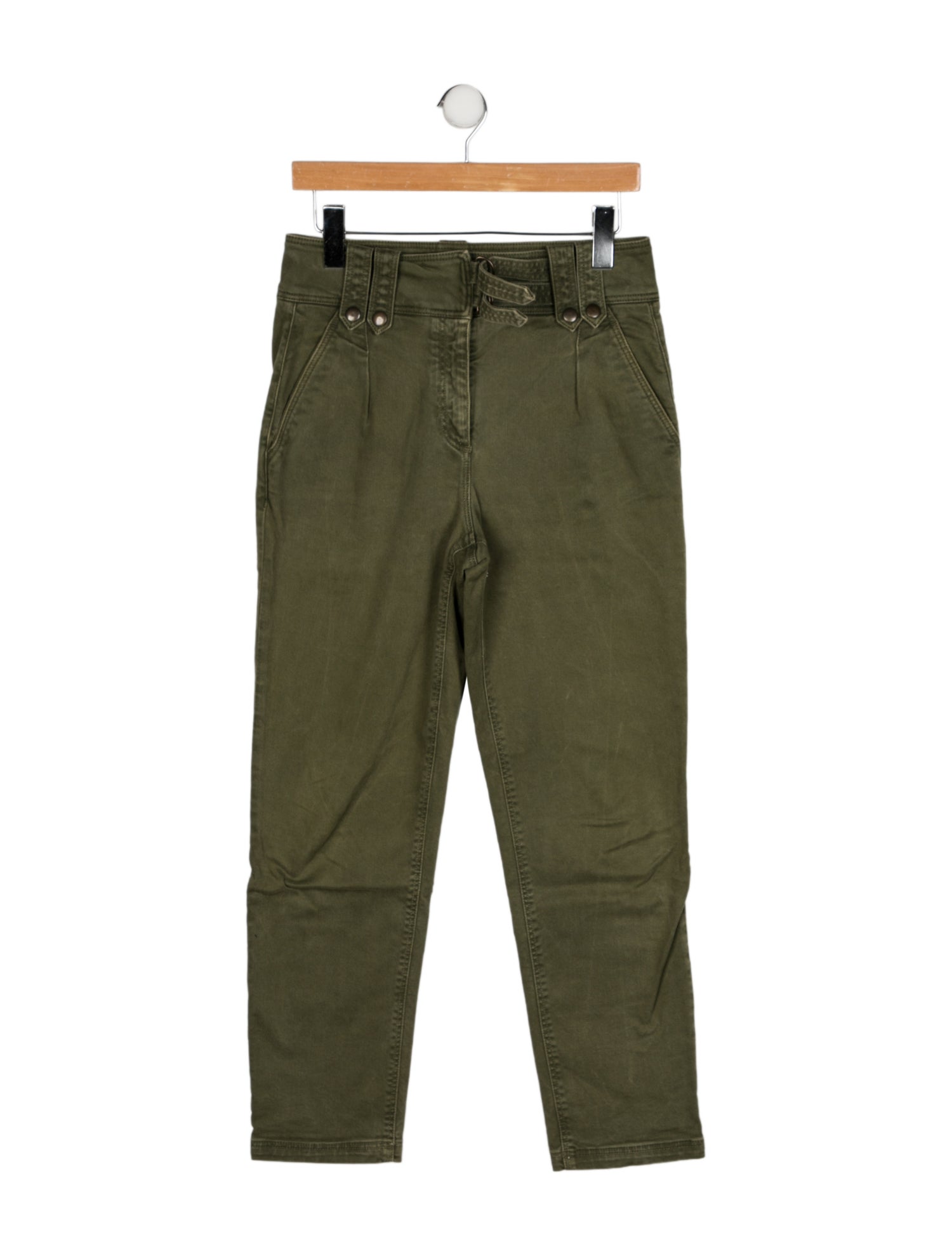 Sézane High-Rise Straight Leg Jeans