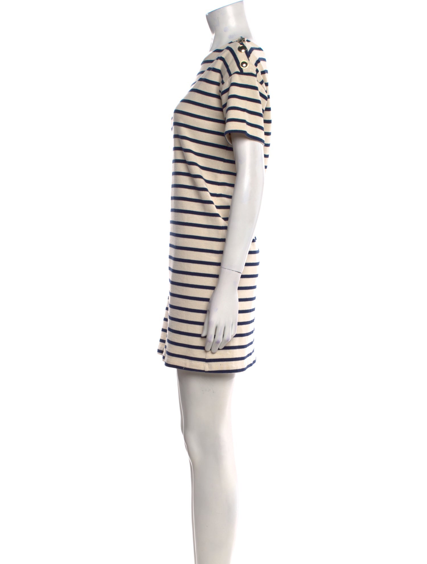 Sézane Striped Mini Dress